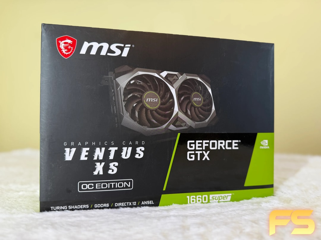 GeForce GTX 1660 SUPER | MSI VENTUS XS OC | 6 GB VRAM | USED