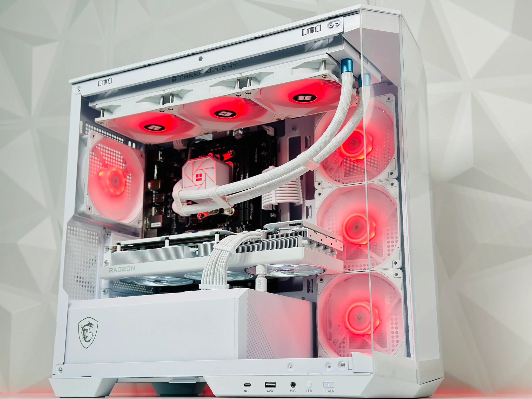 🌬️🧊🐧🥶Iceberg||💧Liquid Cooled Gaming PC❄️AMD RX 7800 XT 16GB❄️AMD Ryzen 5 7500F❄️32GB DDR5❄️ 1TB