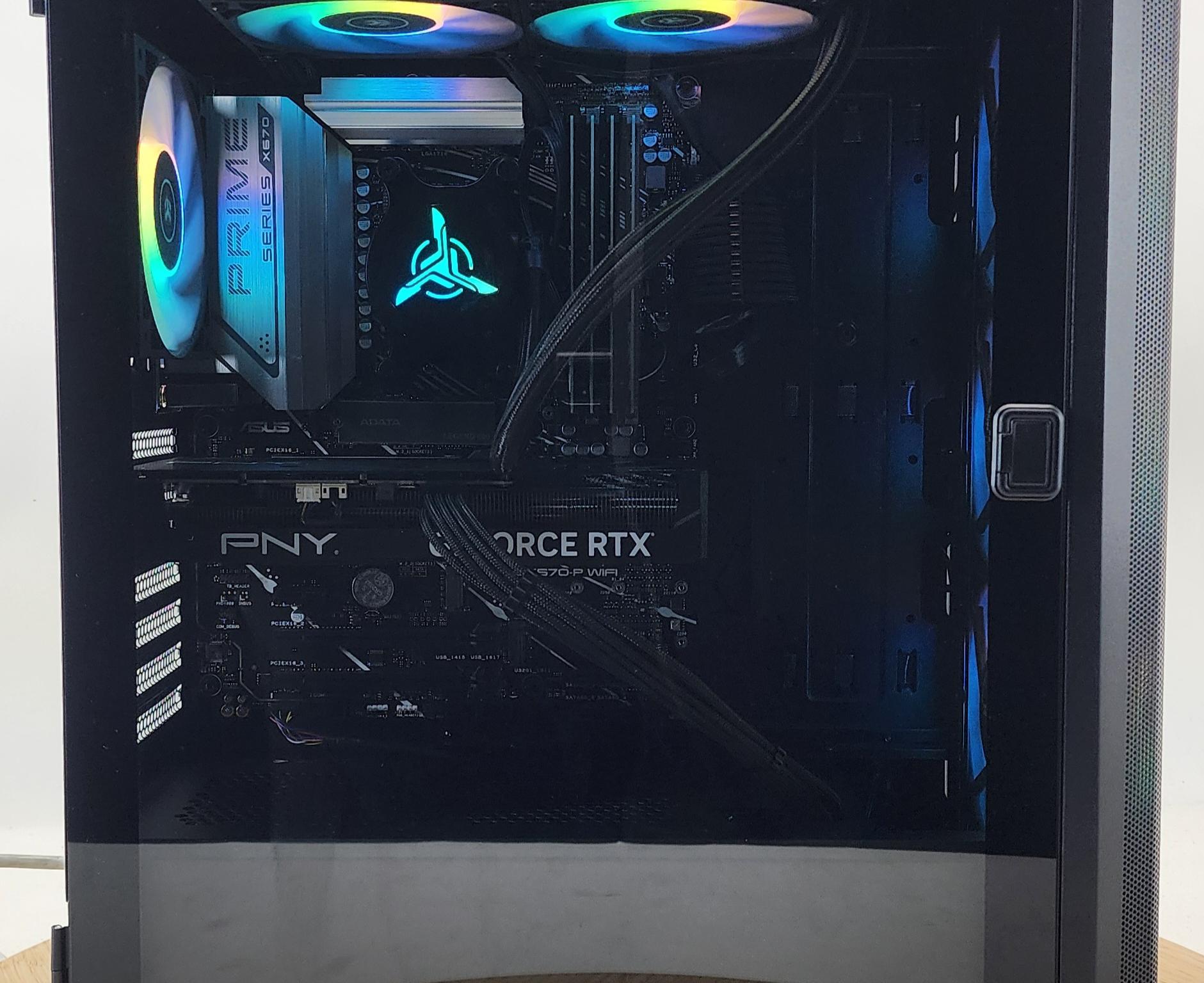 Gaming PC Ryzen 7 7700 32GB RAM 1TB SSD RTX 4060 Ti 16GB Windows 11 Computer