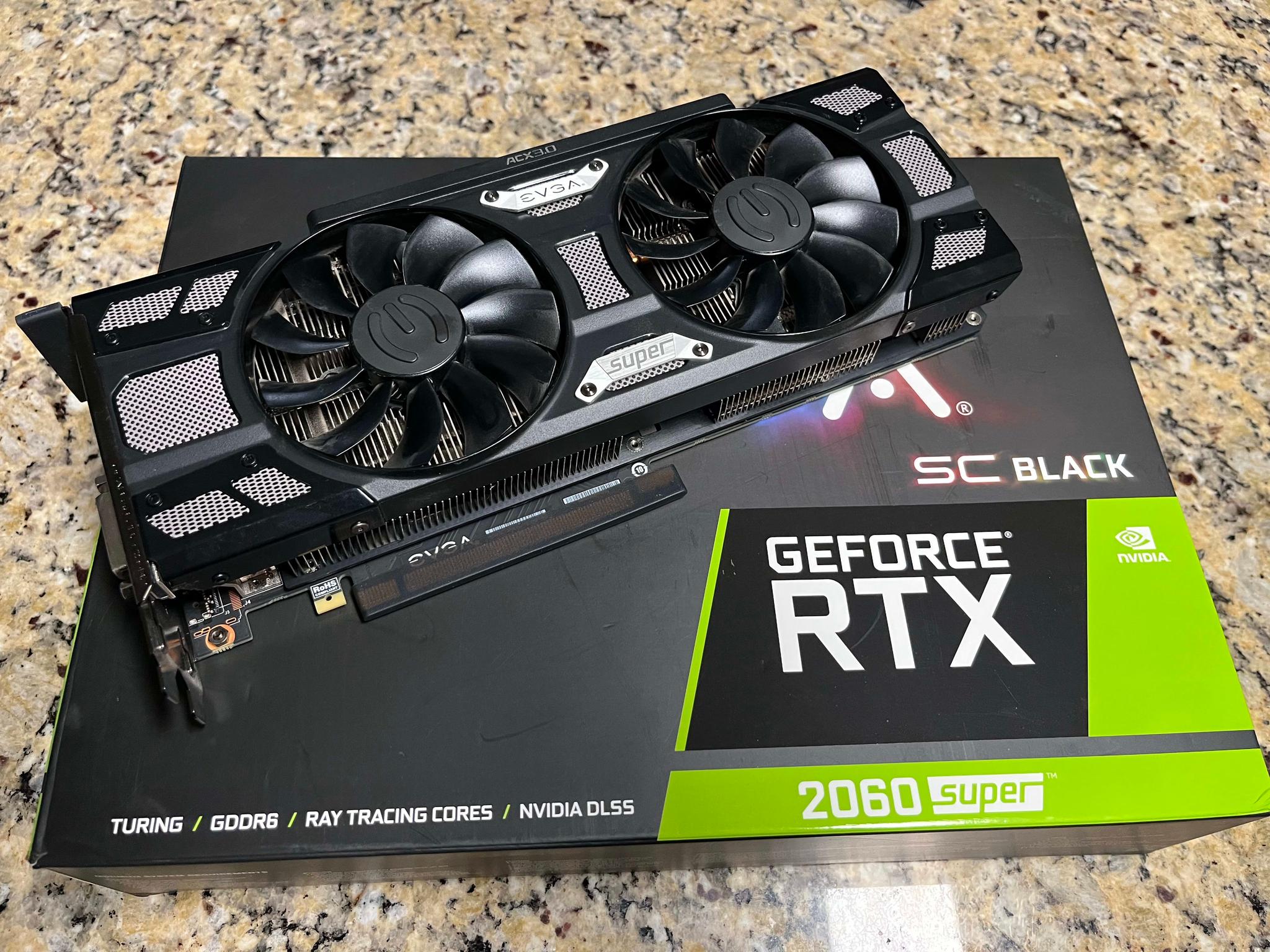 EVGA RTX 2060 Super 8GB SC Black