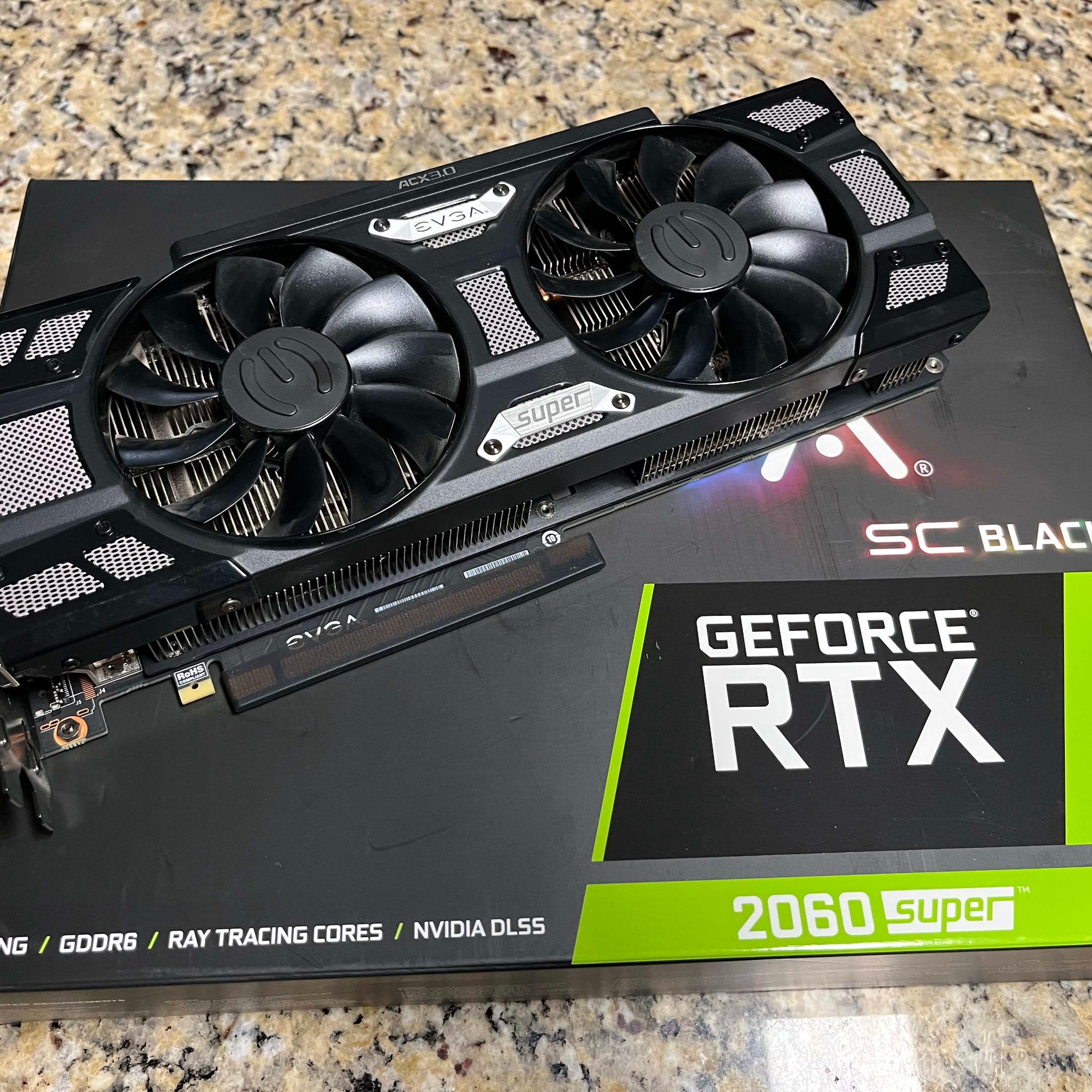 EVGA RTX 2060 Super 8GB SC Black