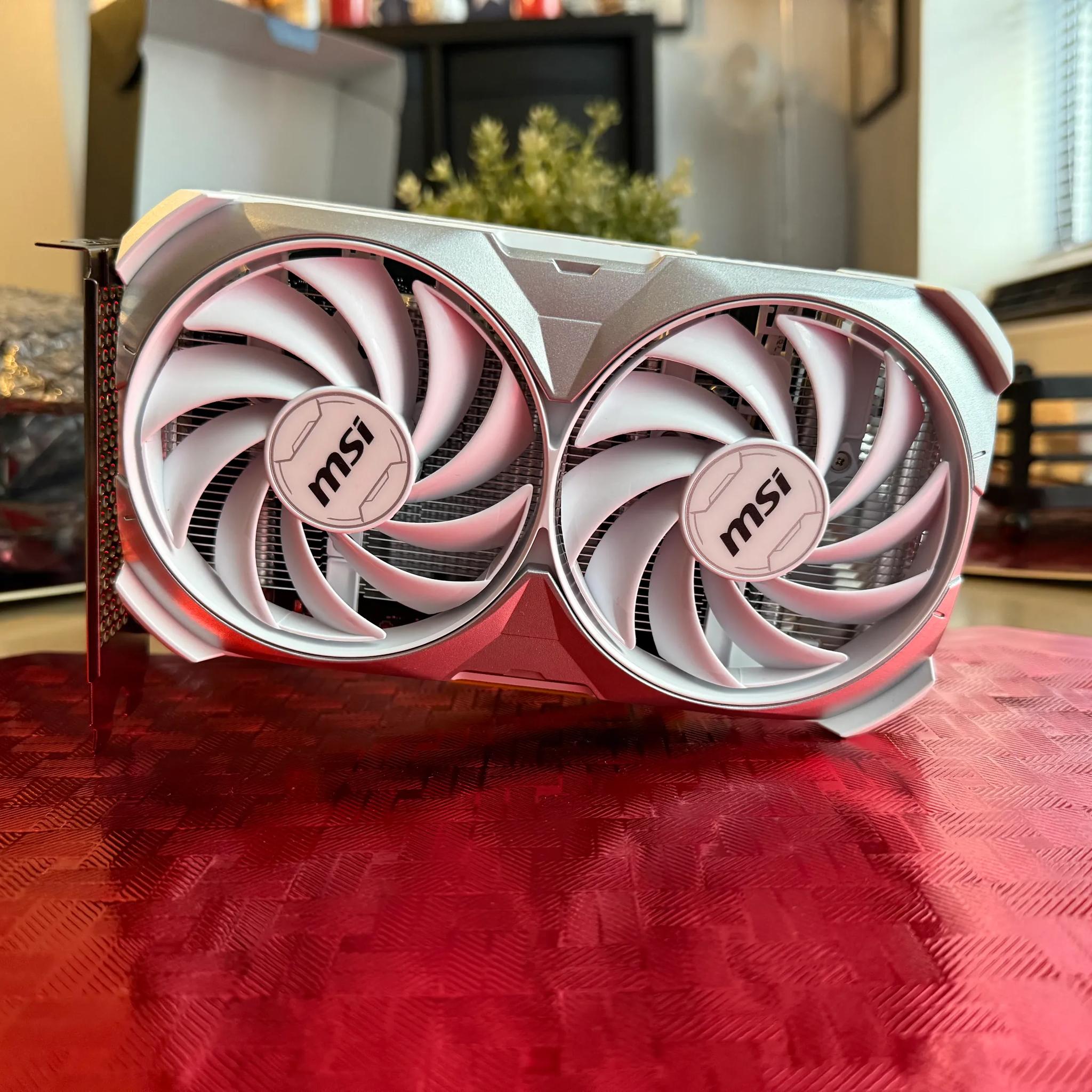 MSI GeForce RTX 4060 Ventus 2X [WHITE] 8GB GDDR6 – Gently Used