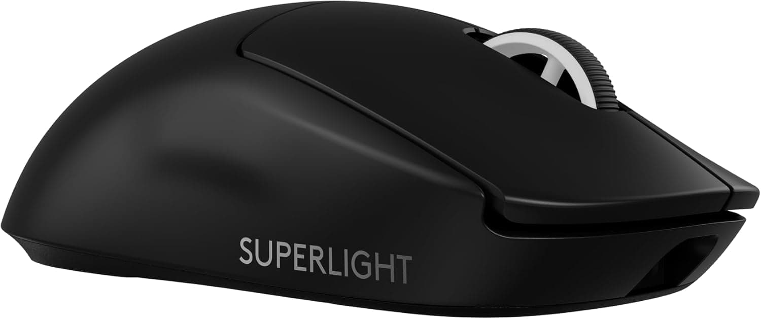 Logitech G Pro X TKL WIRELESS Gaming Keyboard & Superlight 2 WIRELESS Gaming Mouse (Both Black)