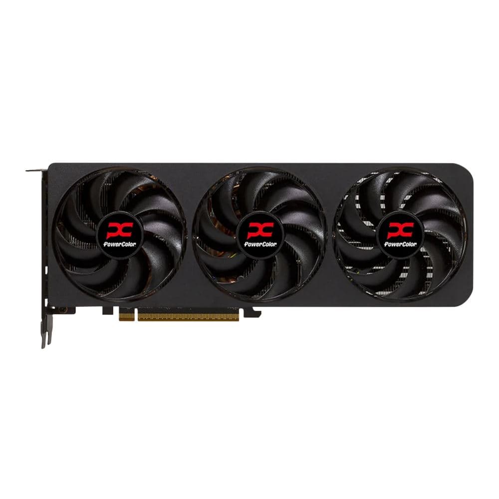 PowerColor AMD Radeon RX 9060 XT Reaper Dual Fan 16GB GDDR6 PCIe 5.0 Graphics Card