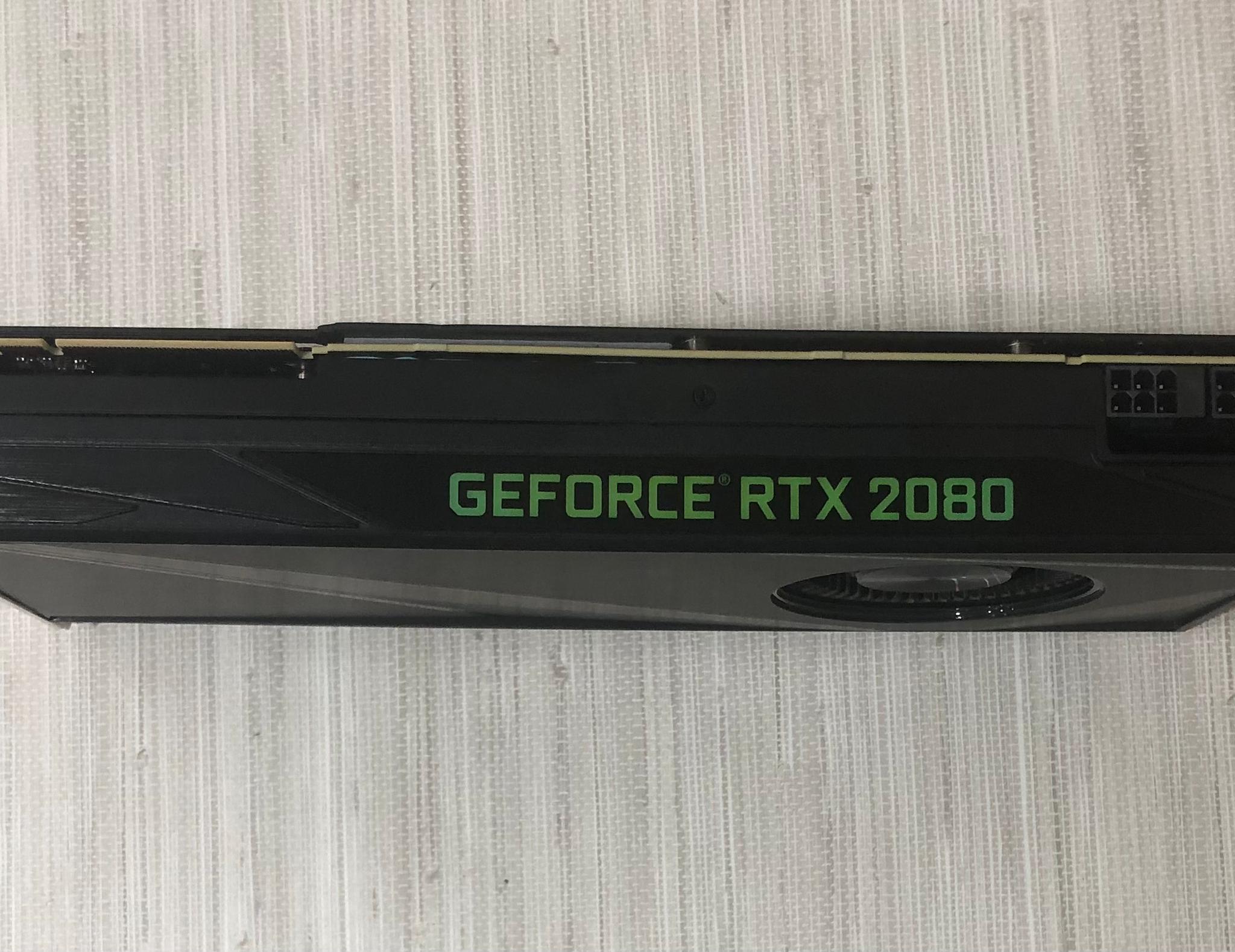 Lenovo RTX 2080 8GB GDDR6 GPU (Cleaned & Repasted)