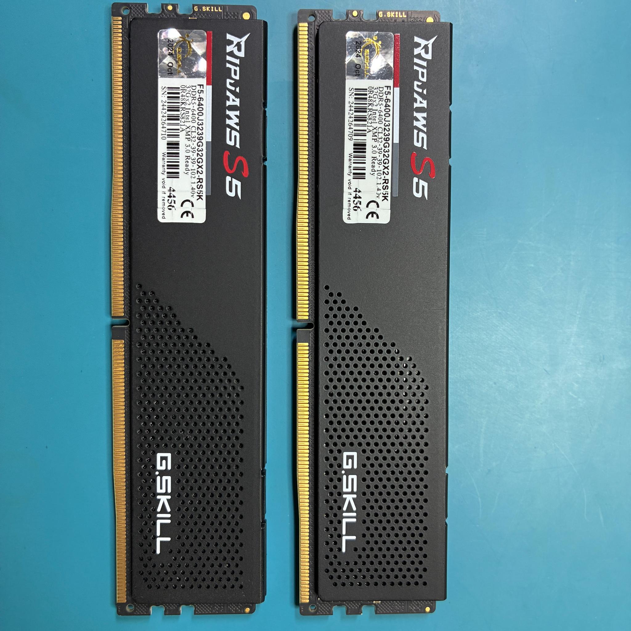 G.SKILL Ripjaws S5 Series DDR5 RAM 64GB kit (Memory)