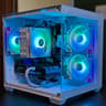 Ryzen 5 3600 | RTX 3060 Ti - White Fish Tank Gaming PC