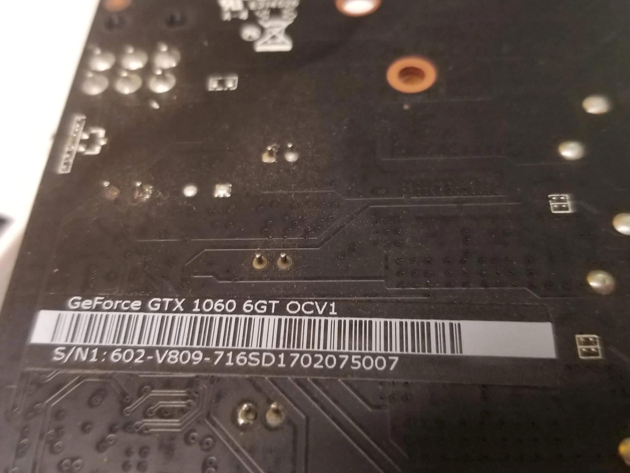 GTX 1060 6GB OC MSI Video Card GPU Graphics Card