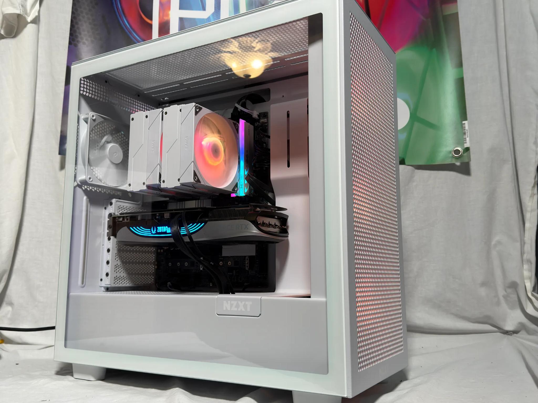 Intel Core Ultra 7 265k, Zotac RTX 4070TI Gaming PC