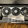 MSI 4070 super Used/like new with box and adapter