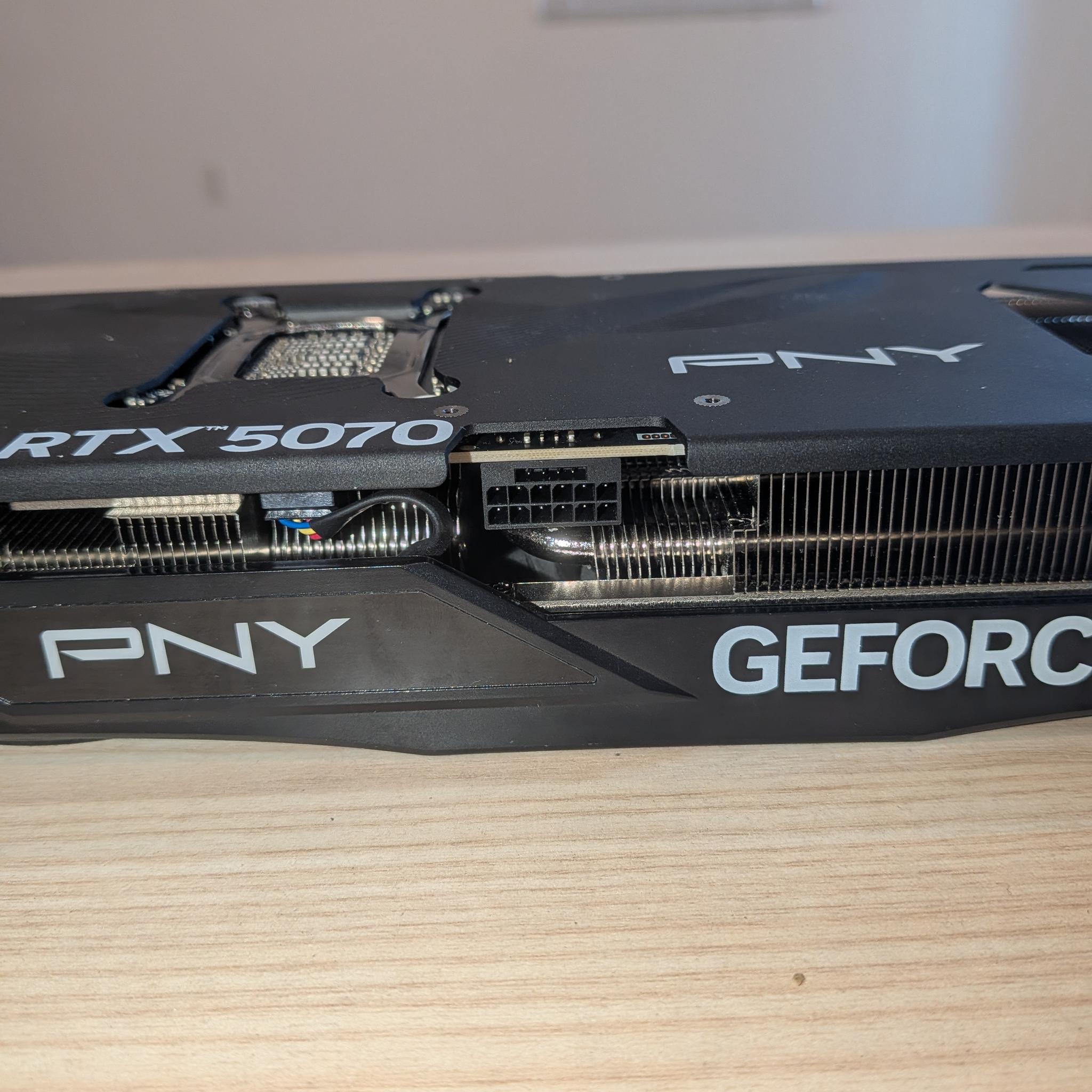 PNY GeForce RTX 5070 Overclocked Triple Fan