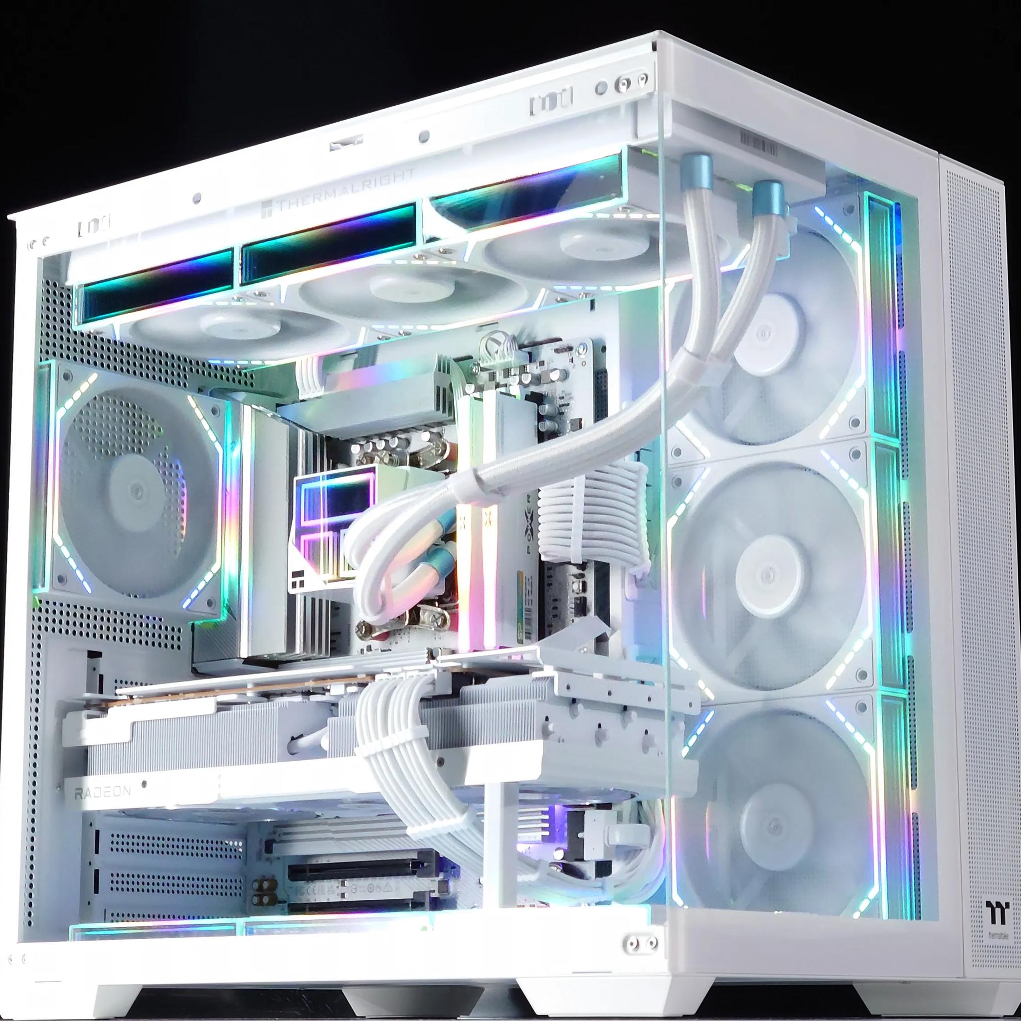 🤍🐻‍❄️Extreme Gaming PC❄️ AMD RX 7900 XT 20GB❄️AMD Ryzen 7 8700F❄️ 32GB DDR5 Ram❄️2TB NVME SSD