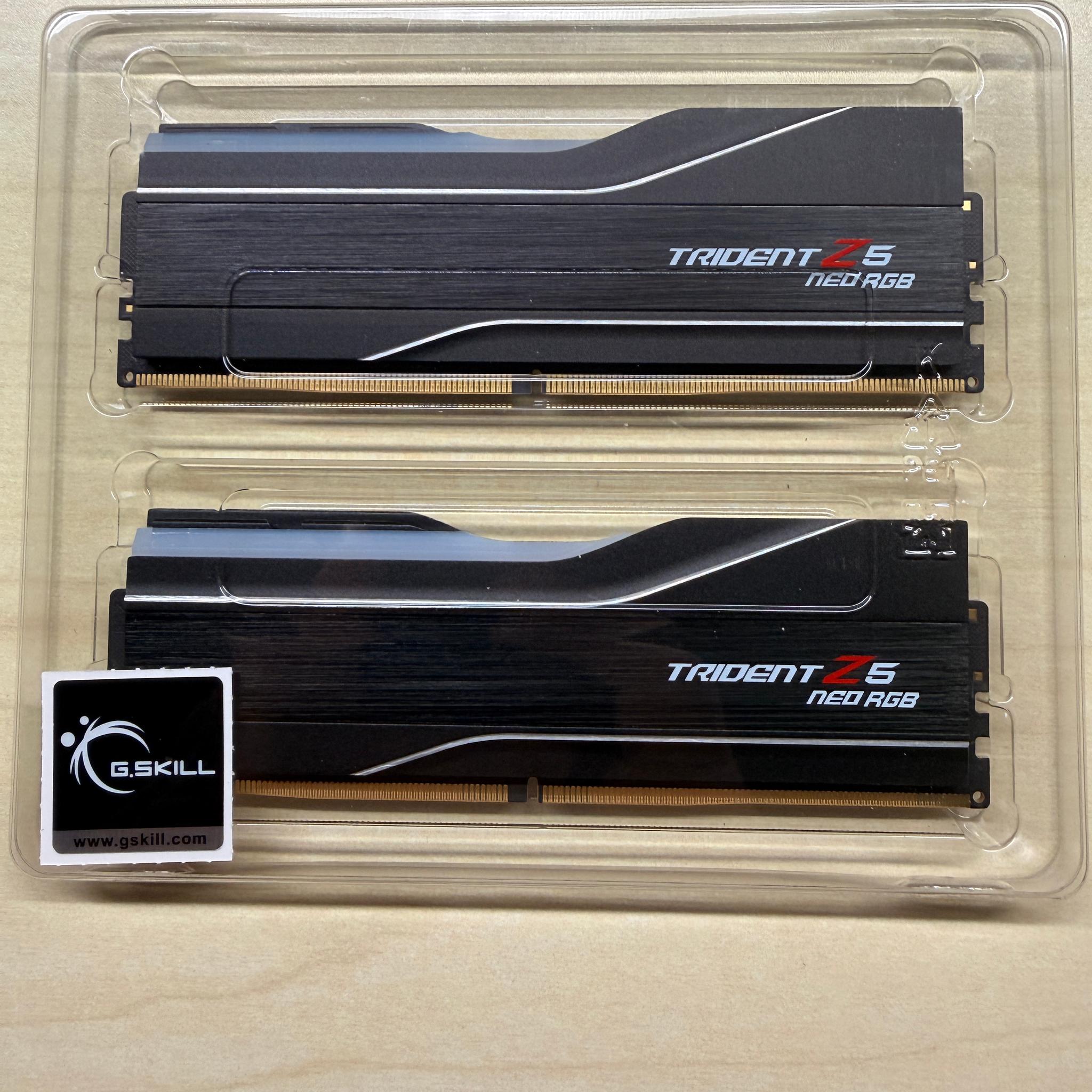 G.Skill Trident Z5 neo rgb DDR5-8000 CL40 24Gbx2 EXPO