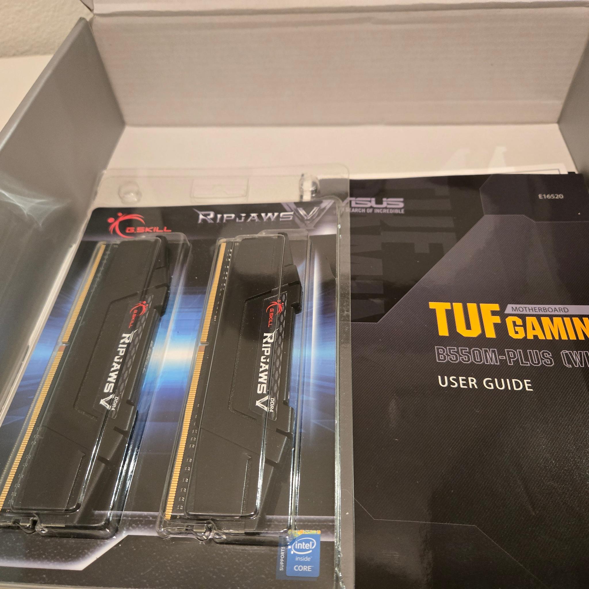 16gb DDR4, AMD 3600X + Cooler, Asus TUF B550M Plus Wifi, Fractal Design Mini C (More Info in Desc)