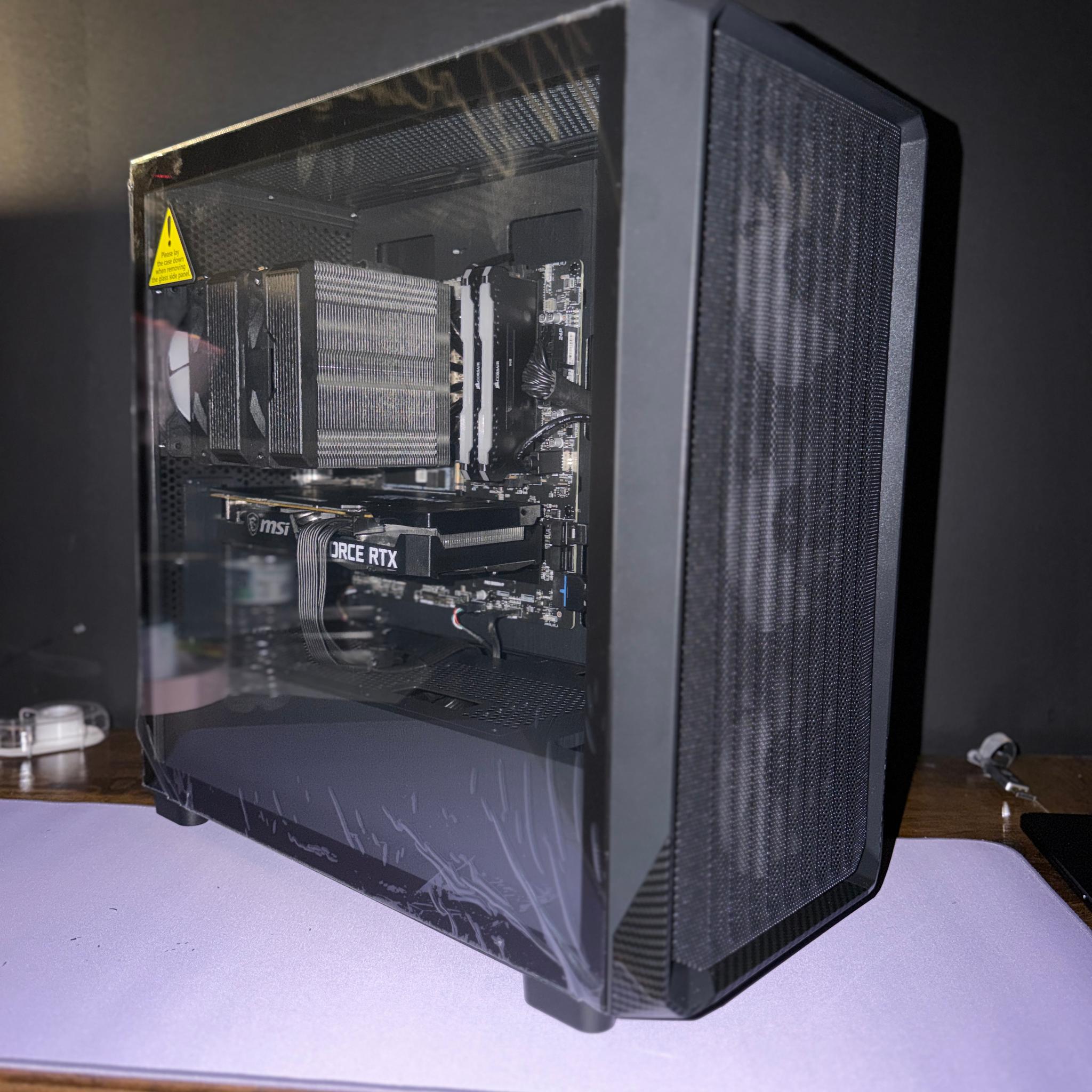 GeForce RTX 3060 Custom Gaming PC - Ryzen 7 3700X, 512GB NVMe SSD