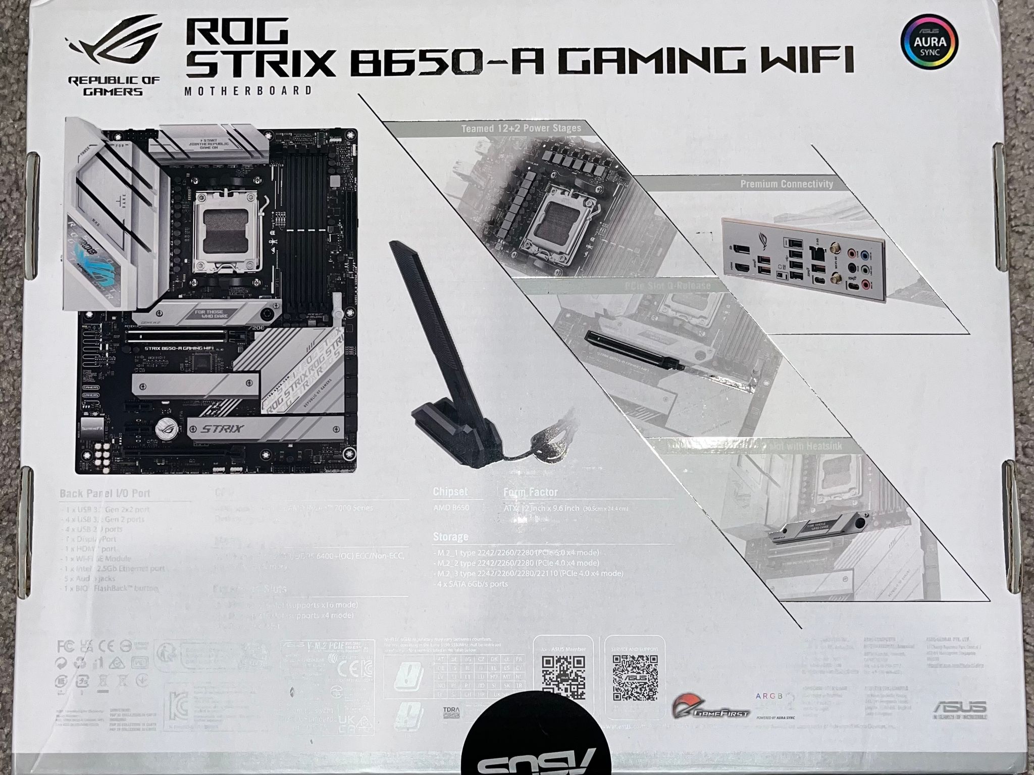 ASUS ROG STRIX B650-A GAMING WIFI 6E (Socket AM5) - SEALED