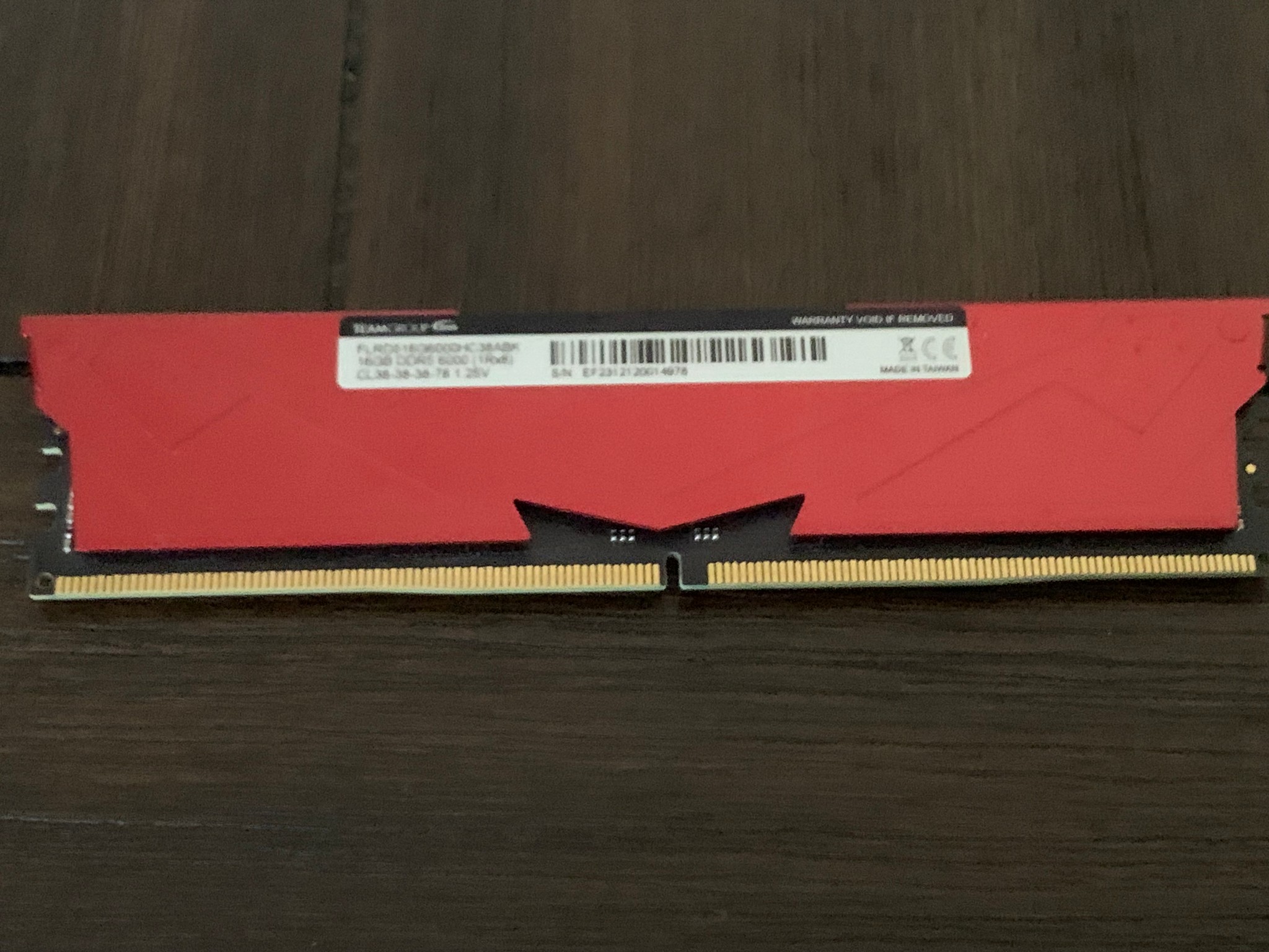 T-Force Vulcan 16GB DDR5 6000