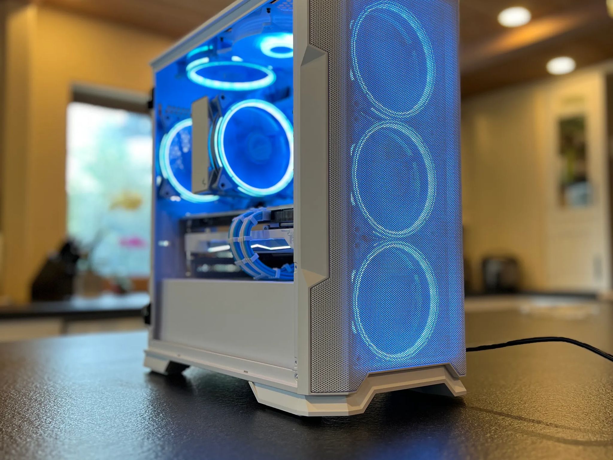 🤍💙 YESTON Sakura Build | i5-12400 | Radeon RX 6700XT 💙🤍