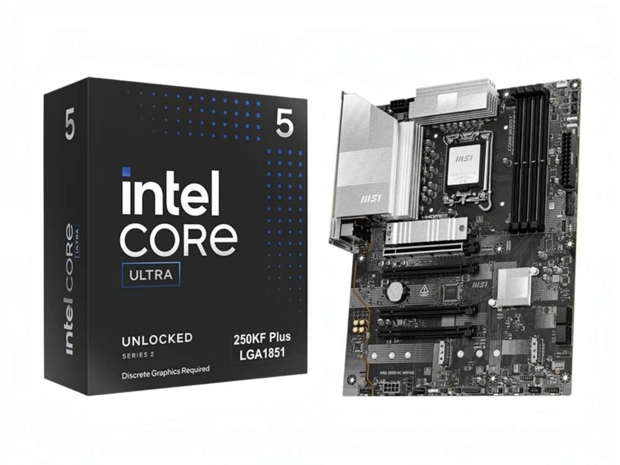 ore Ultra 5 250KF Plus + MSI Z890-VC PRO WI-FI6E  (CPU + Motherboard Bundle)