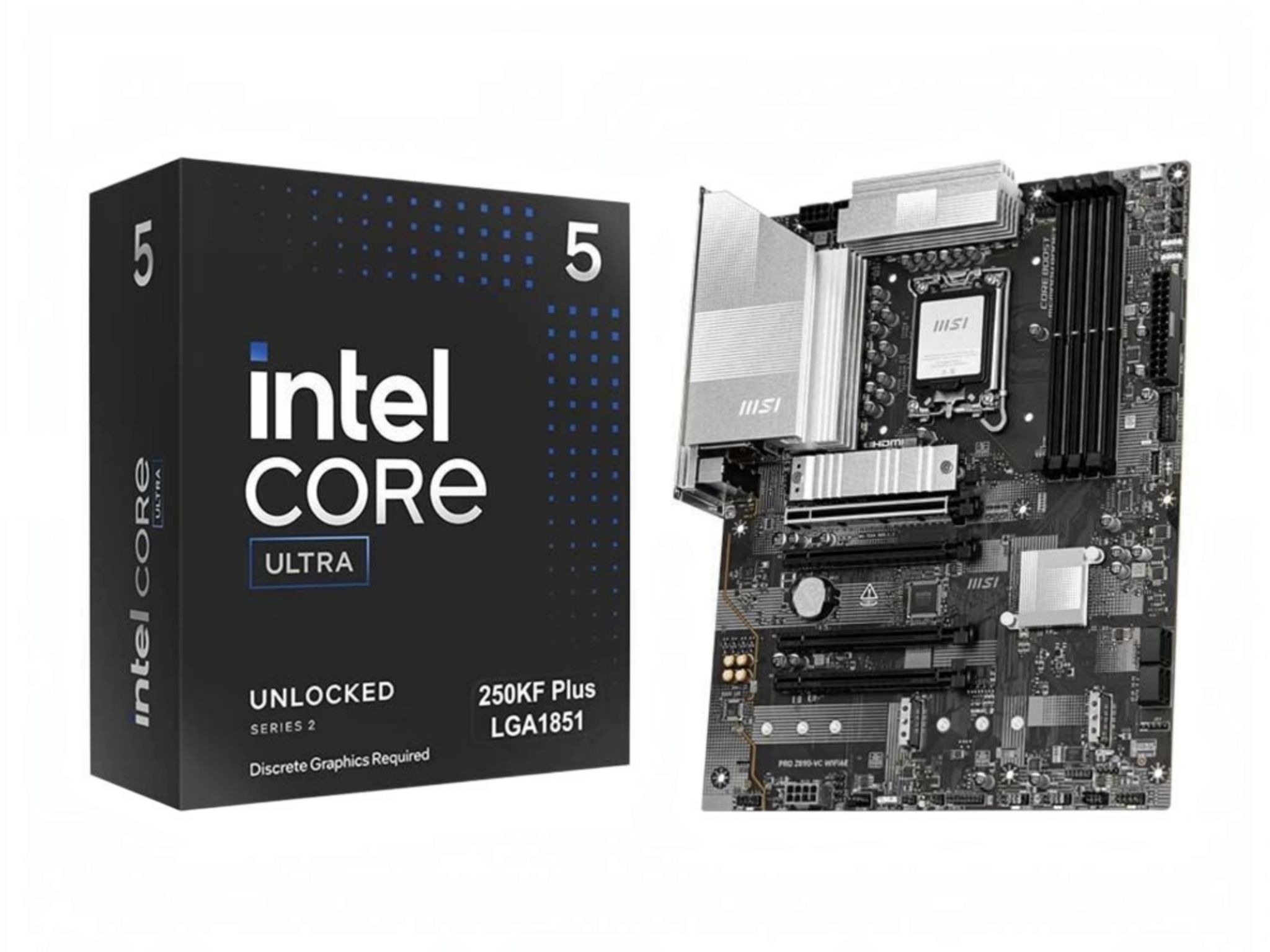 ore Ultra 5 250KF Plus + MSI Z890-VC PRO WI-FI6E  (CPU + Motherboard Bundle)