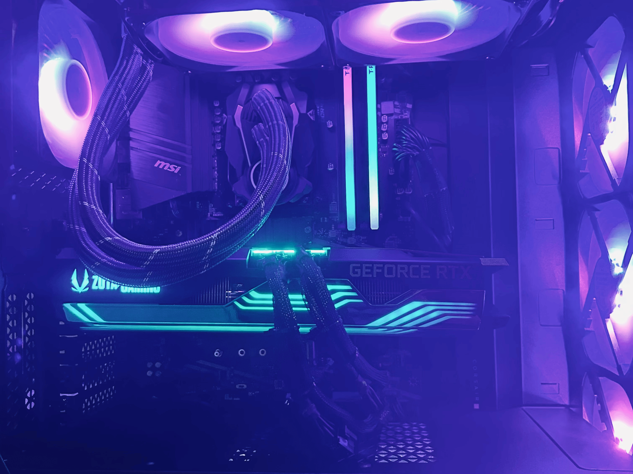 Cypher👻 Rtx 3070 8GB, Ryzen 5 5600 High-End Gaming PC 