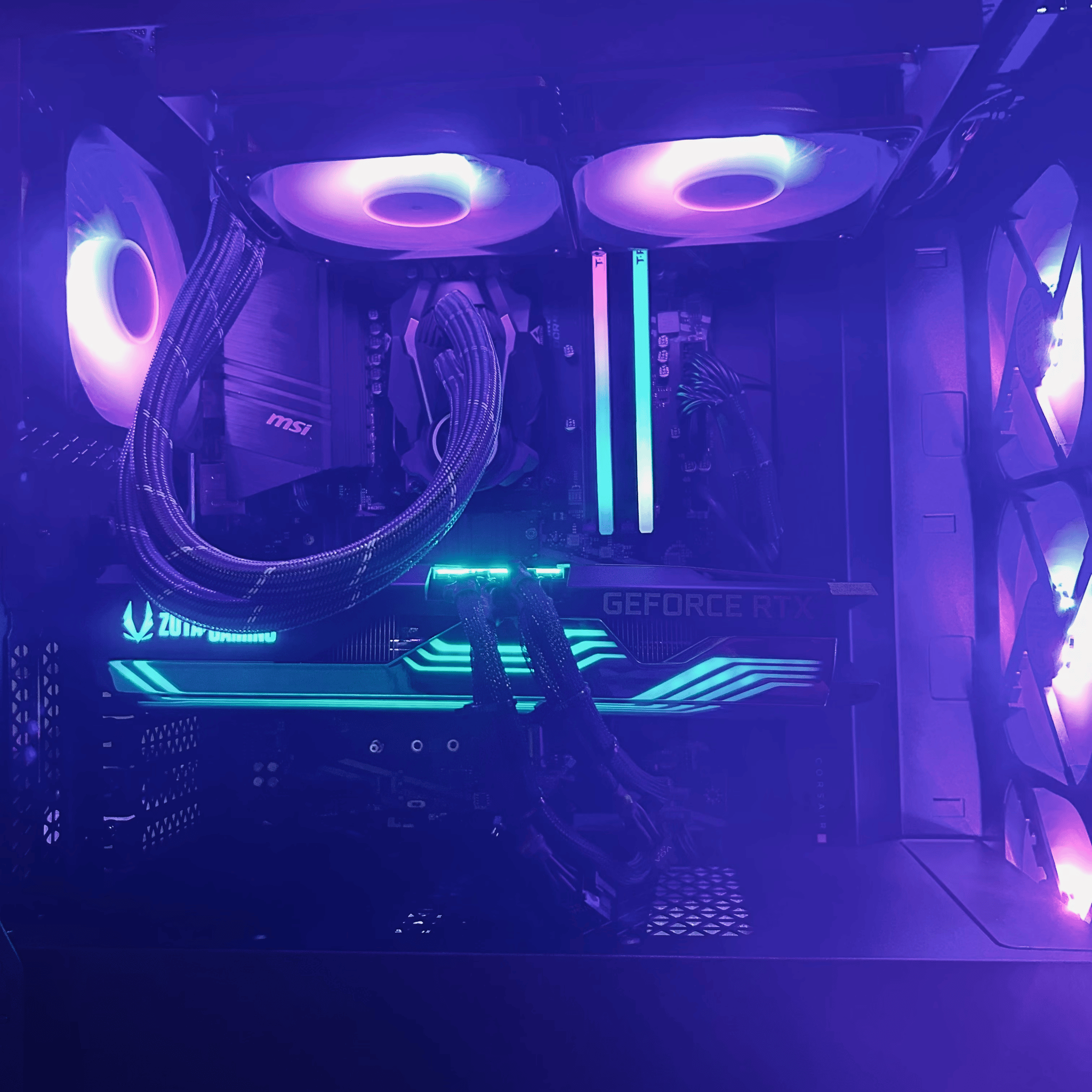 Cypher👻 Rtx 3070 8GB, Ryzen 5 5600 High-End Gaming PC 
