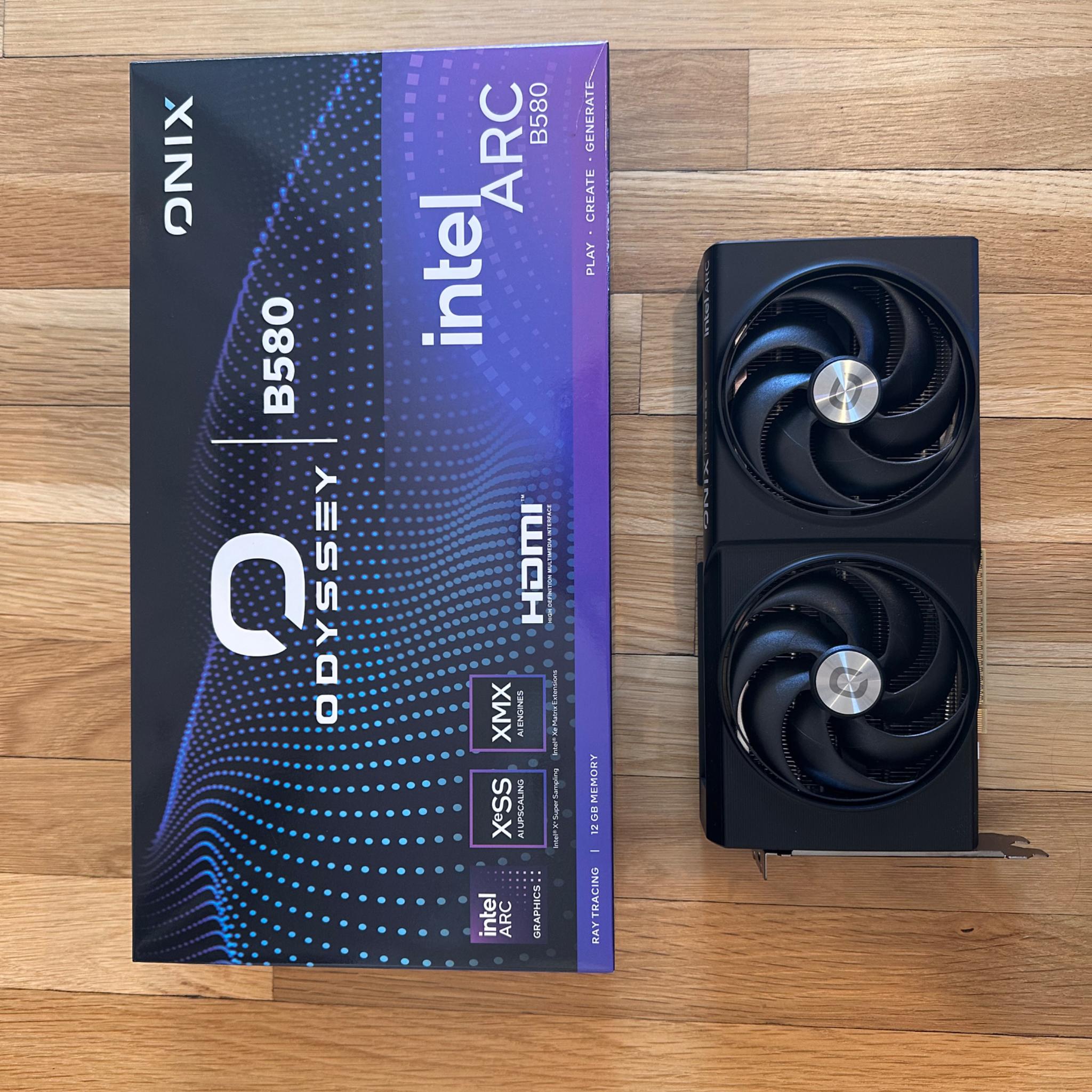 Intel Arc B580 - Onix Odyssey GPU