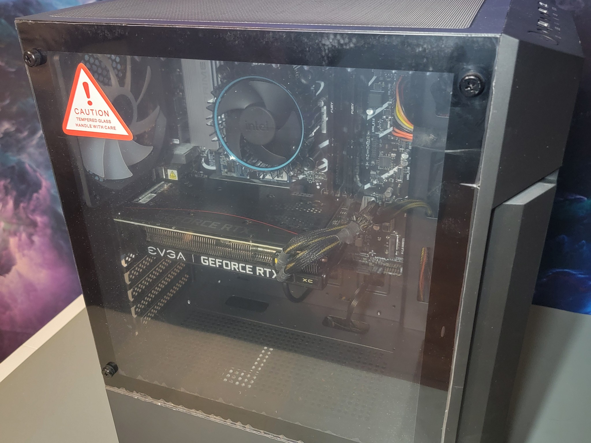 EVGA RTX 3060 12GB + Intel Core i3 12100f PC Build #28