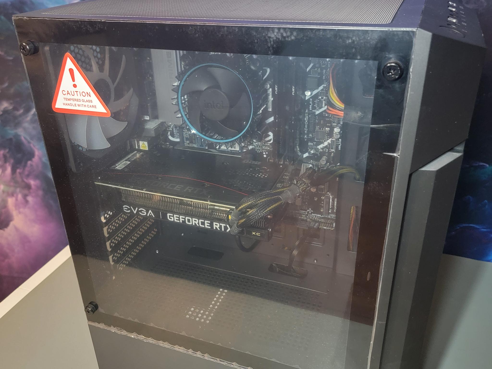 EVGA RTX 3060 12GB + Intel Core i3 12100f PC Build #28