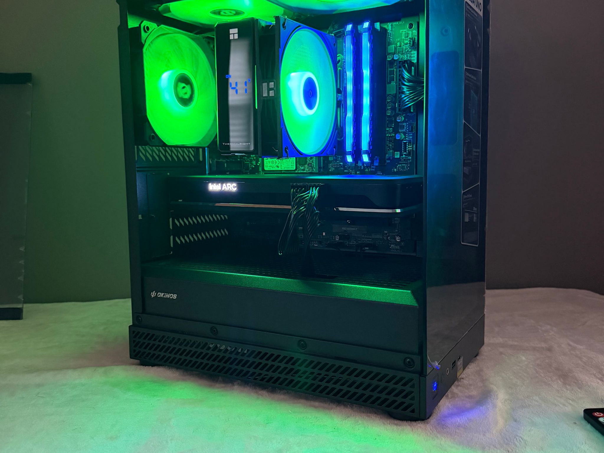 Arc A750 Custom Gaming PC - Ryzen 5 5500, 32GB RAM, 1.25tb storage