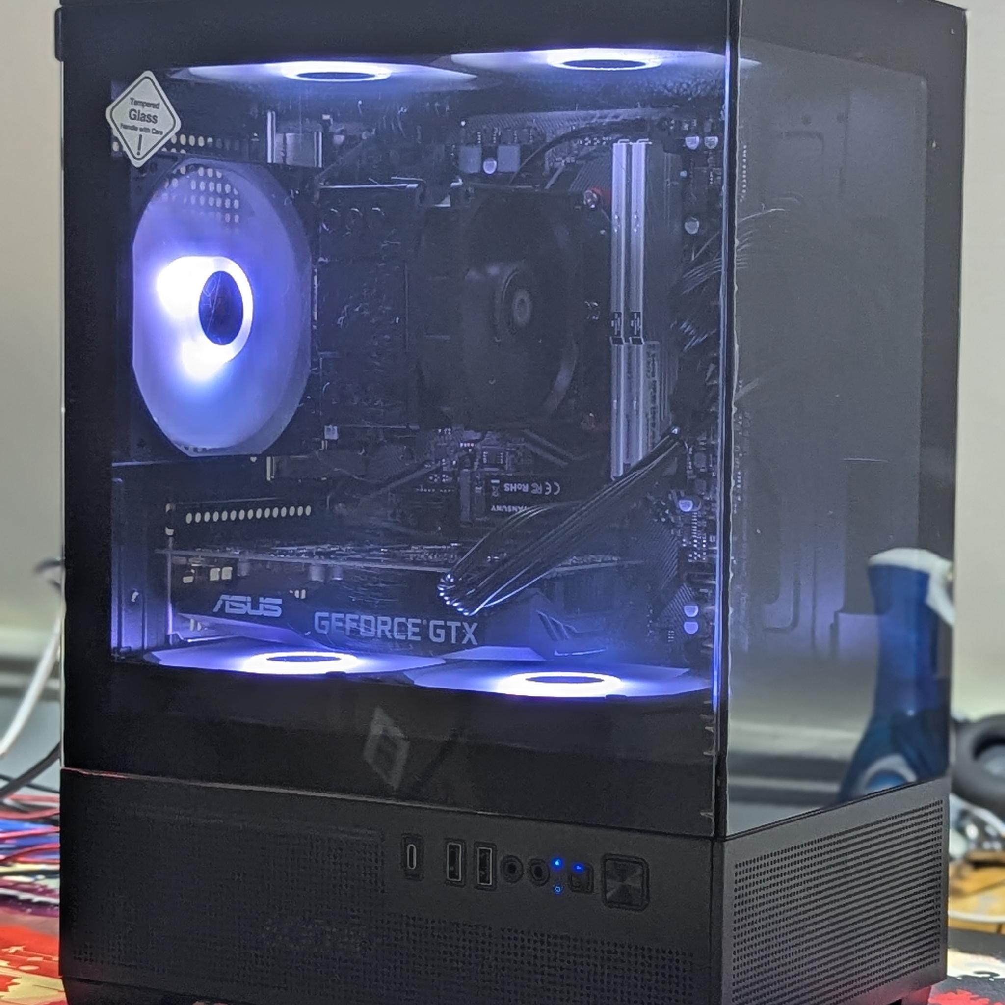 GAMING PC|AMD RYZEN 5 5500|ASUS GEFORCE GTX 1660 SUPER|16GB DDR4 3200|1TB NVME SSD|WINDOWS 11 PRO