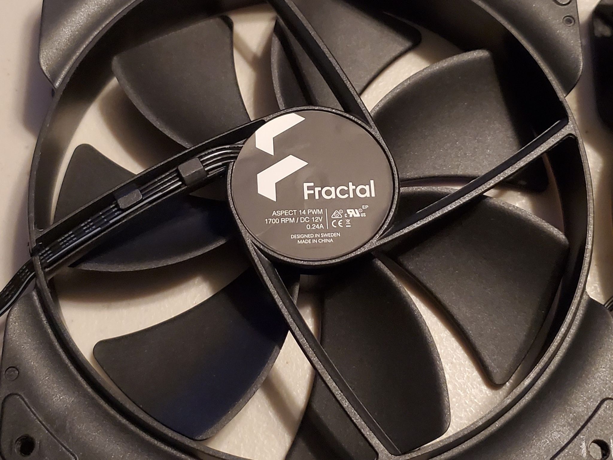 Fractal Design Aspect 14 140mm 4pin PWM Fans (2-Pack)
