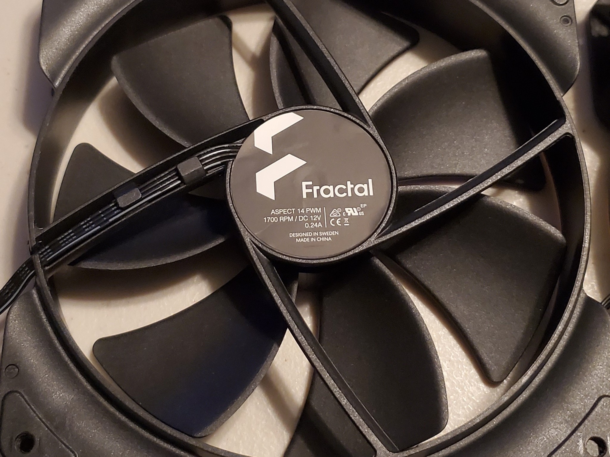 Fractal Design Aspect 14 140mm 4pin PWM Fans (2-Pack)