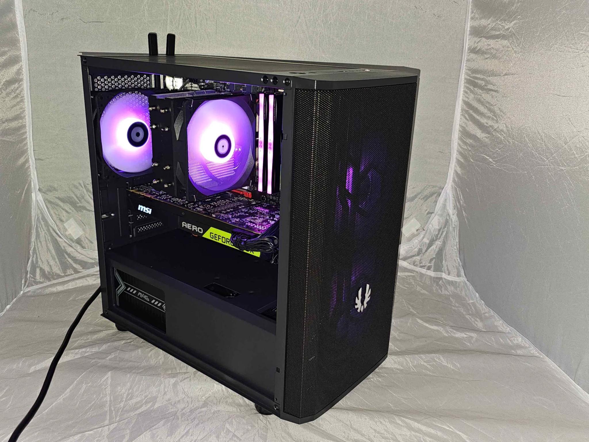 Gaming Desktop PC Ryzen 5 7500F / GTX 1080TI / 500GB SSD / 32GB DDR5