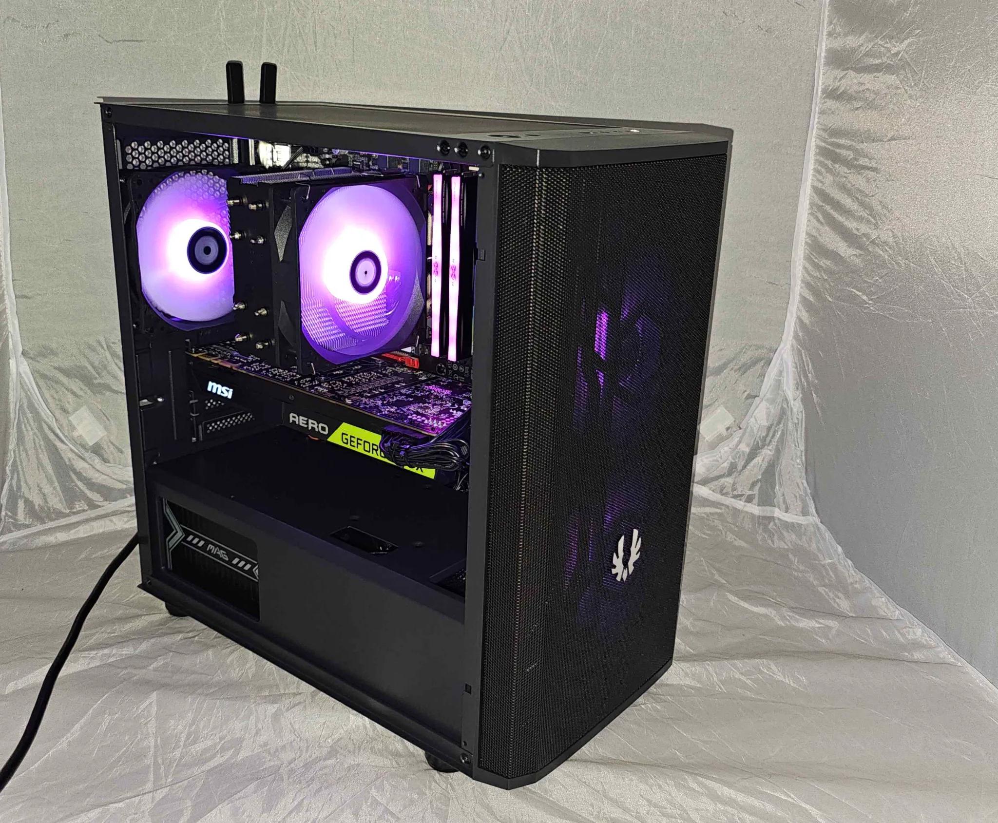 Gaming Desktop PC Ryzen 5 7500F / GTX 1080TI / 500GB SSD / 32GB DDR5