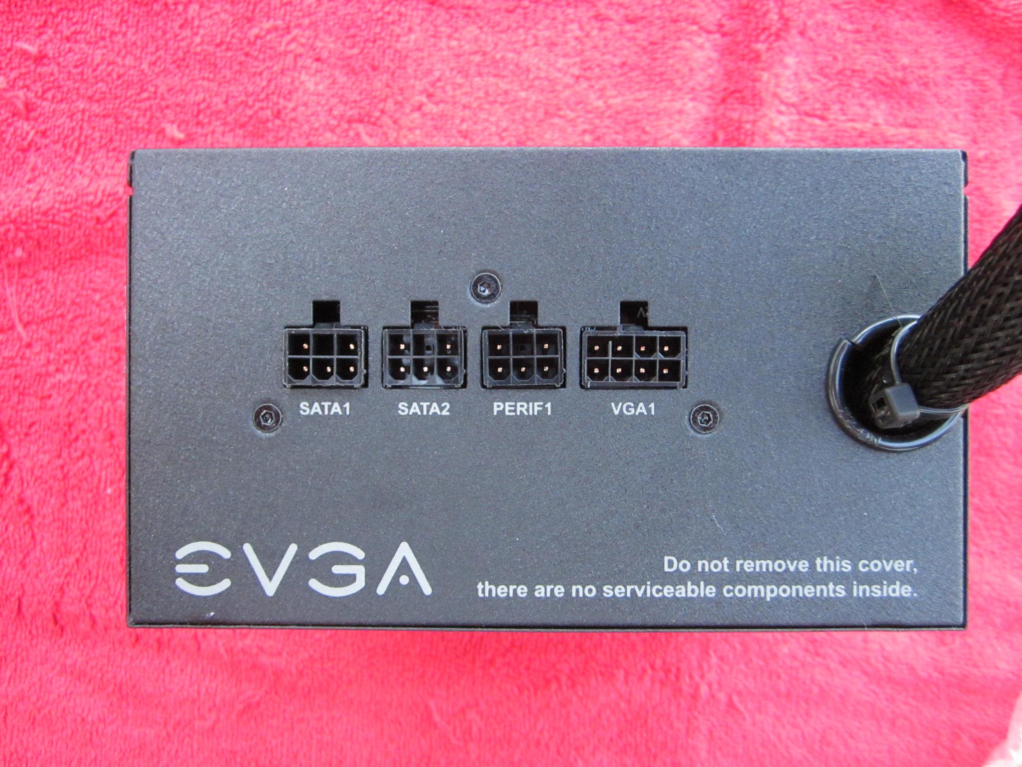 EVGA 600 BQ, 80+ BRONZE 600W, Semi Modular, Power Supply 110-BQ-0600-RX