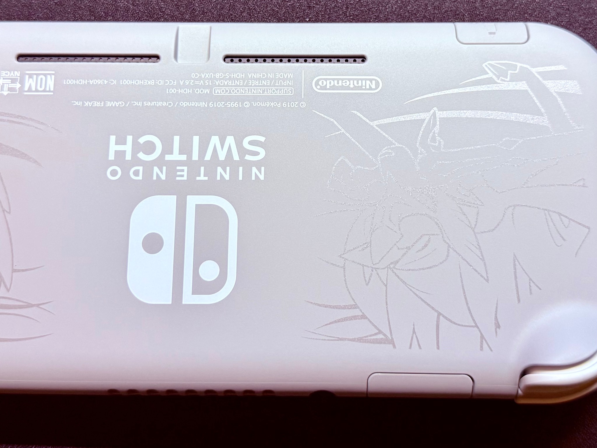 Nintendo Switch Lite Handheld Console Zacian and Zamazenta Edition