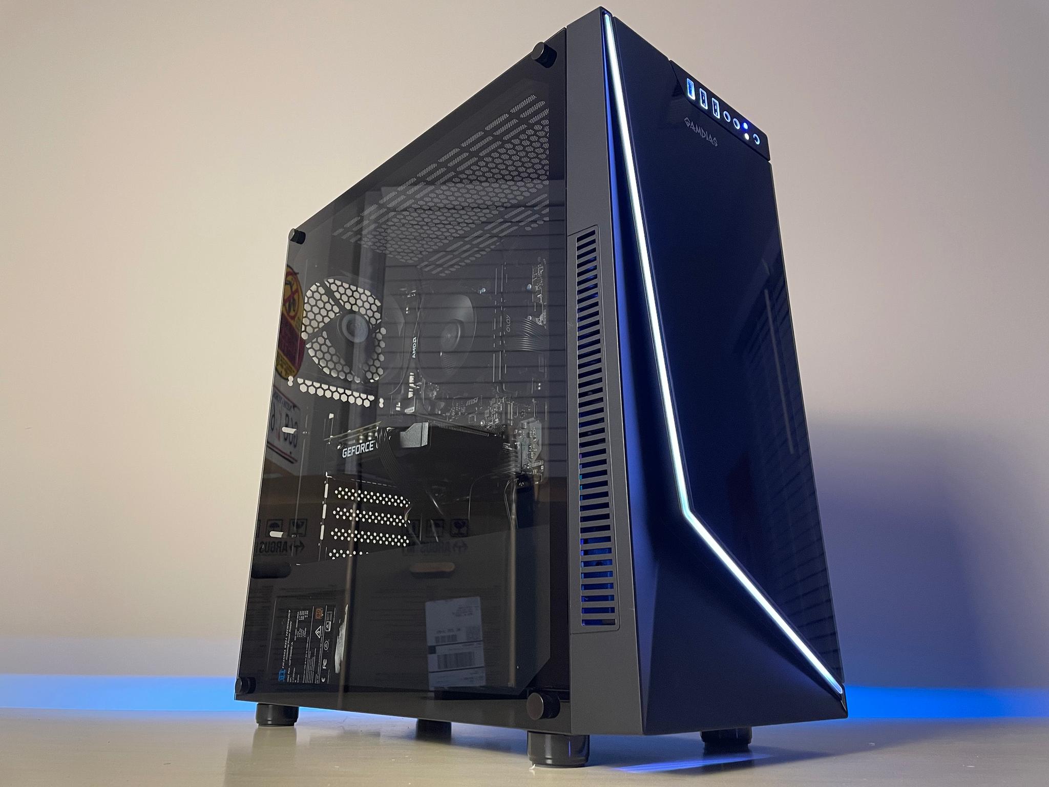 Custom Gaming Desktop PC Ryzen 5 | Rx 5500xt| 16GB Ram | 256gb Ssd | RGB strips |