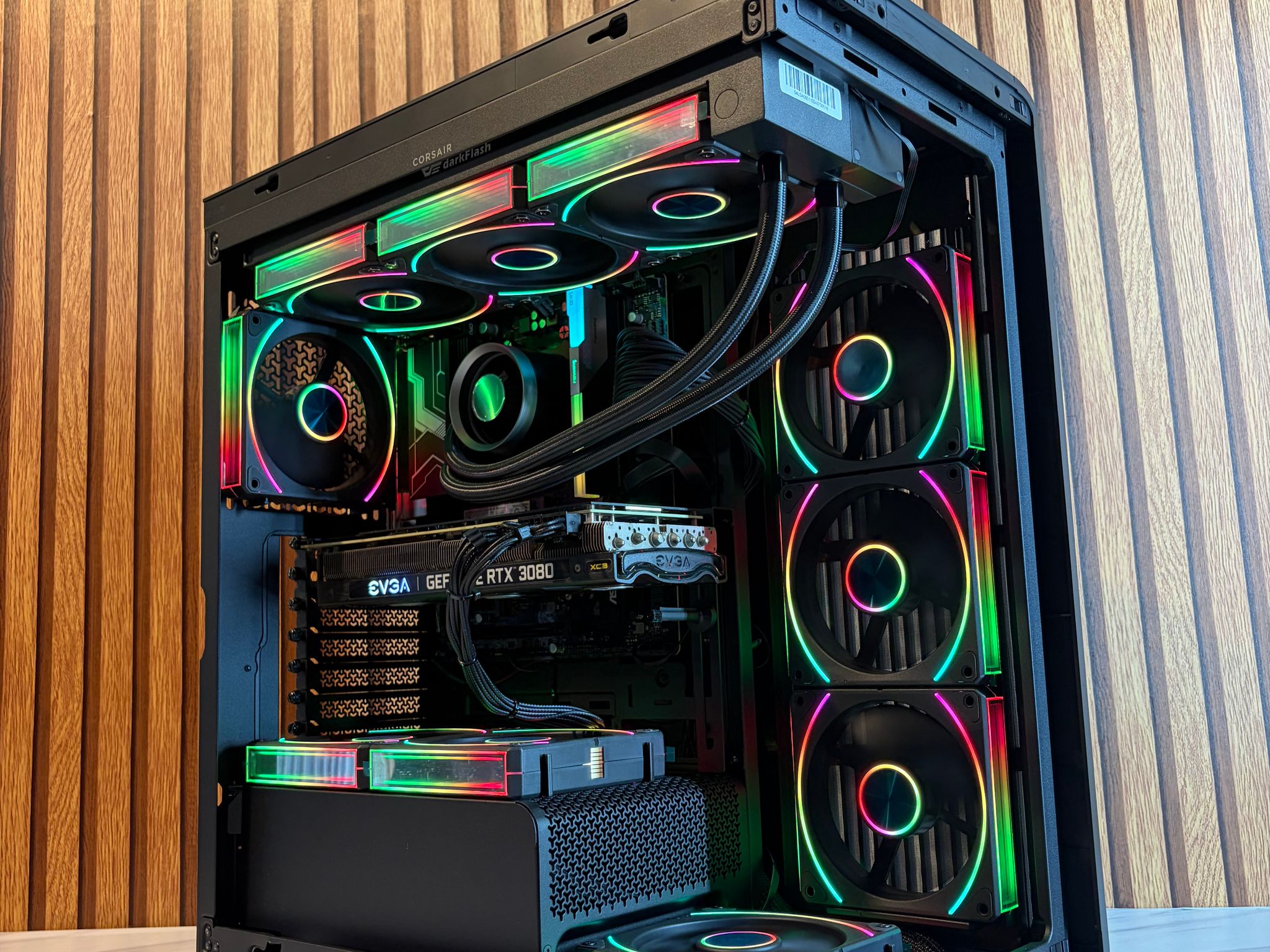 RTX 3080 | RYZEN 5 9600X | 24GB DDR5 | 360MM AIO | 1000W | 1TB