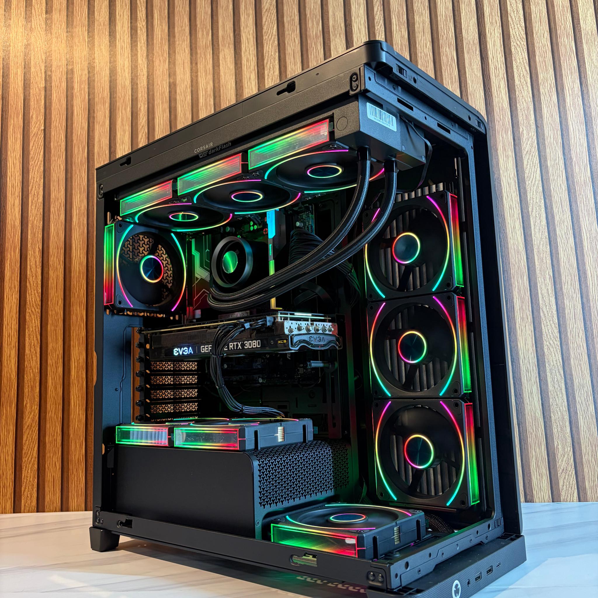 RTX 3080 | RYZEN 5 9600X | 24GB DDR5 | 360MM AIO | 1000W | 1TB