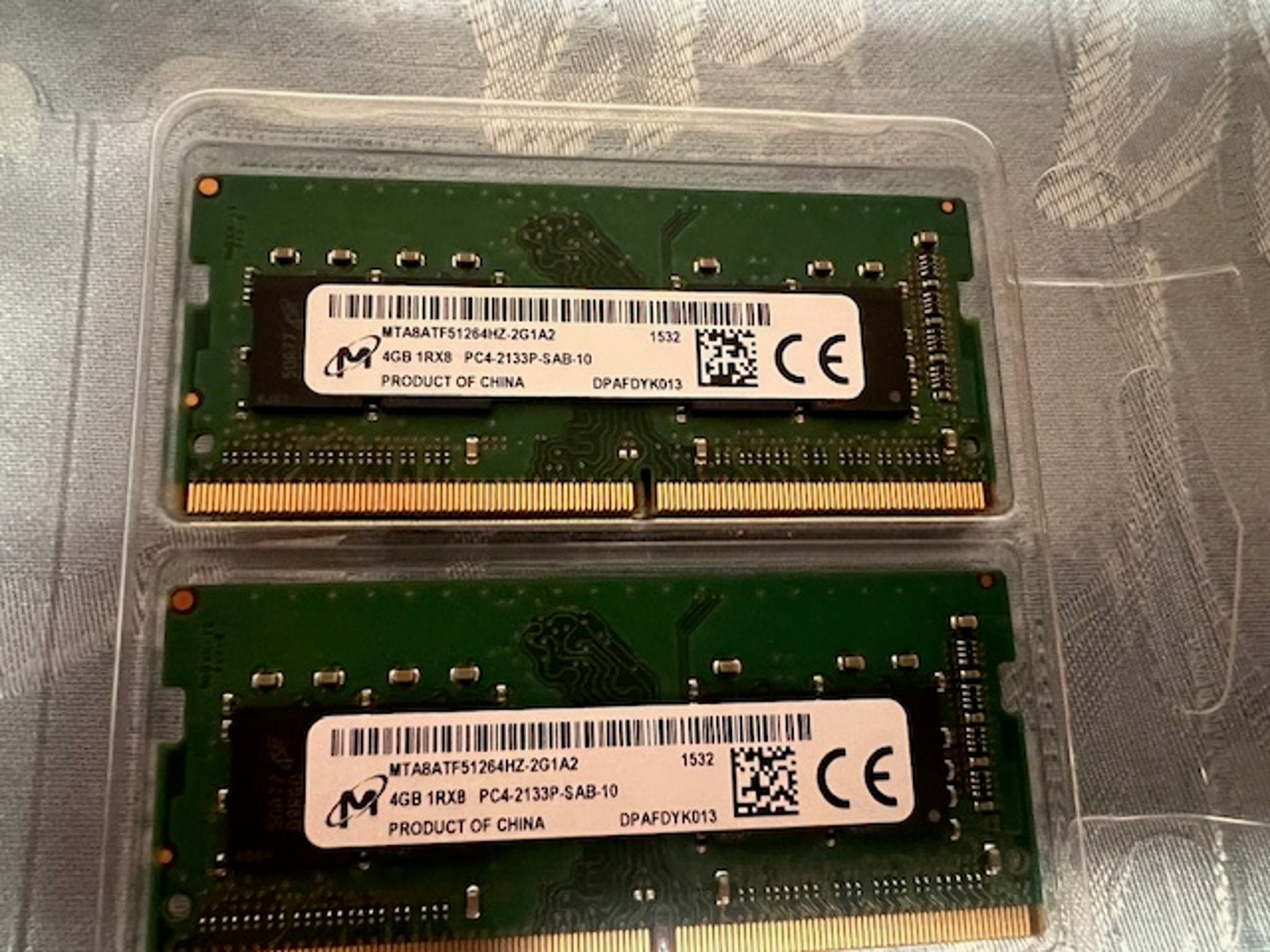 Micron 8GB DDR4 (4gb x2) 2133 MHz Laptop Memory Ram