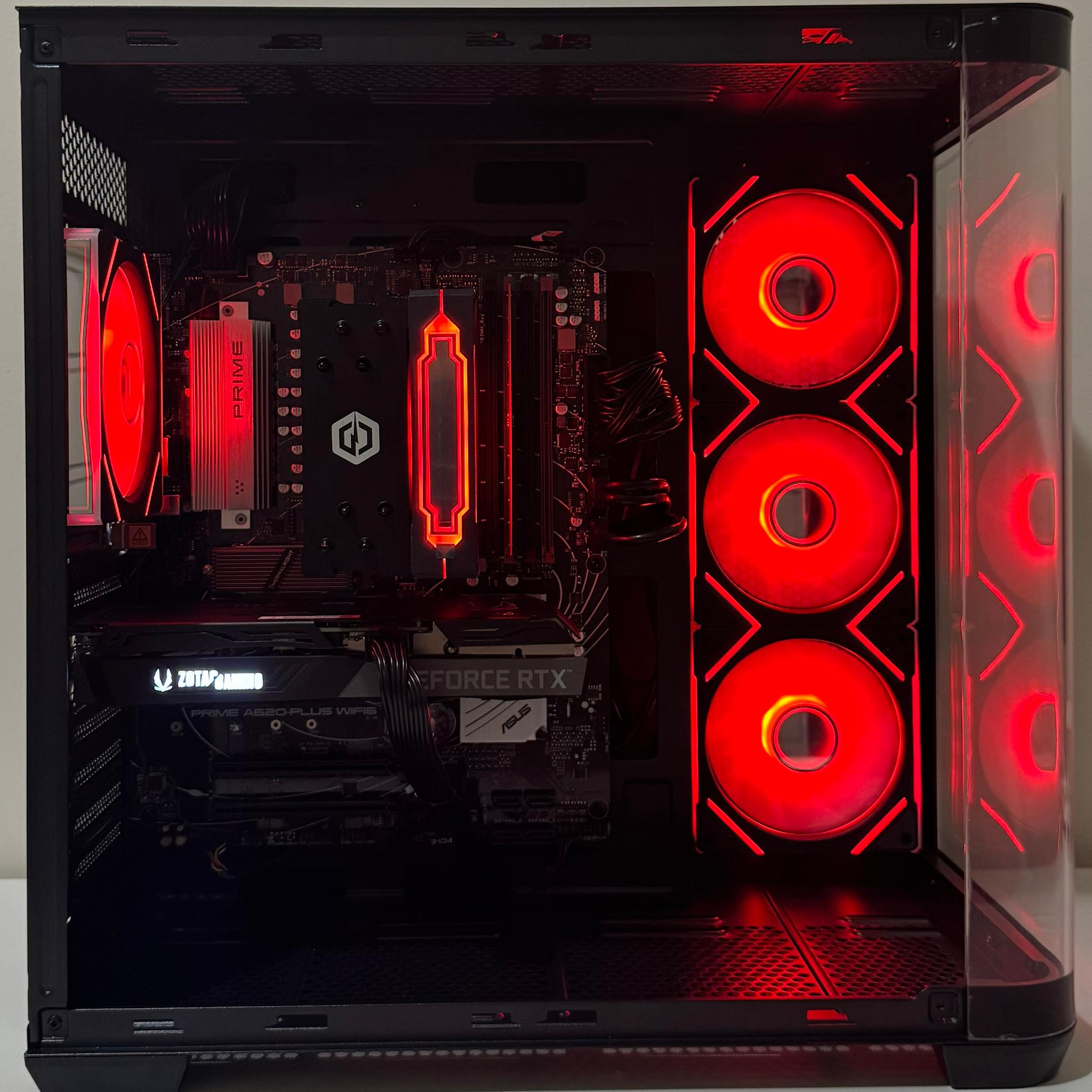 AMD Ryzen 5 8400F 32GB DDR5 RAM GeForce RTX 3060 Ti WD Black SN850X 1TB NVMe SSD AM5 Gaming PC