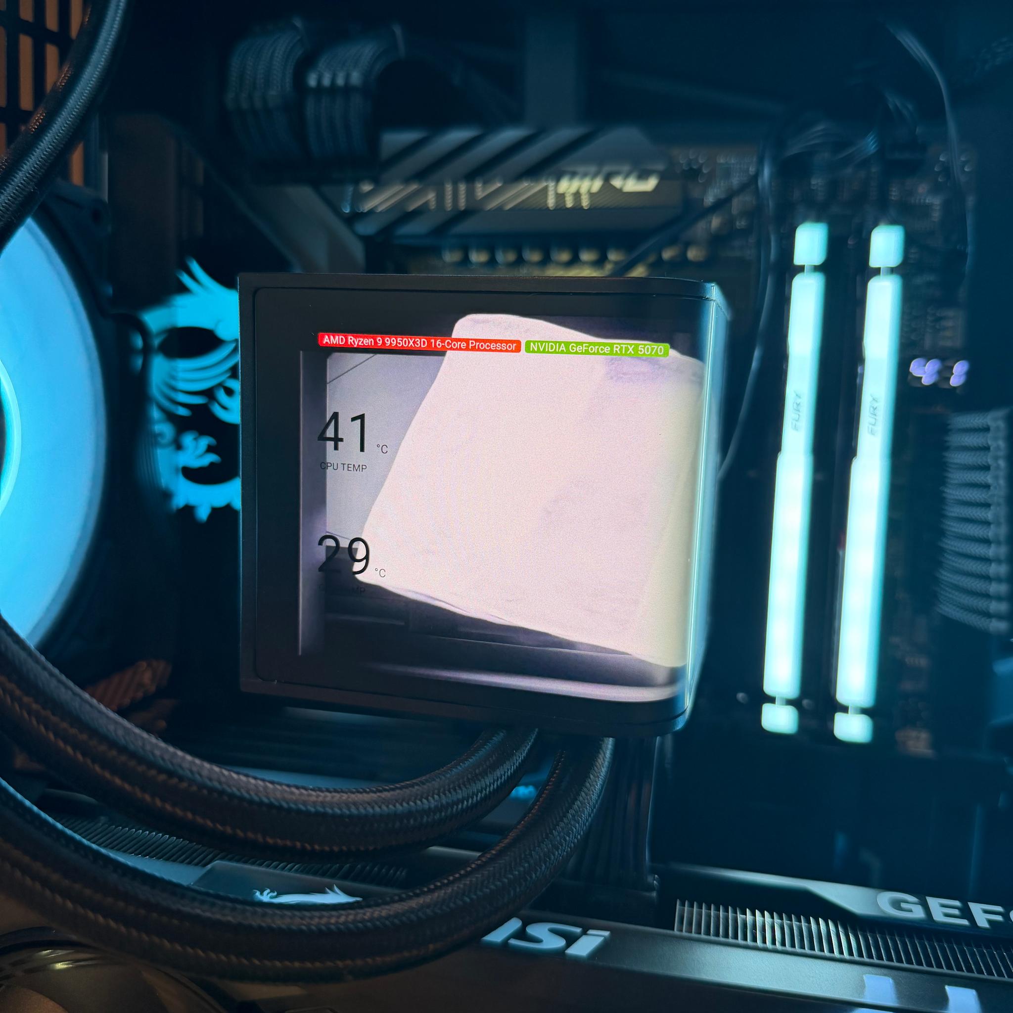 High End Gaming PC | RTX 5070 | RYZEN 9 9950X3D | 32GB DDR5 | 2TB SSD | WIFI & BT | WINDOWS 11