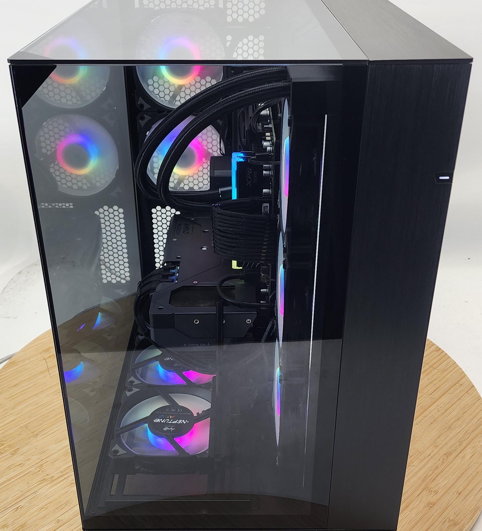 Gaming PC Ryzen 7 9800X3D 32GB RAM 2TB SSD RX 7900 XTX 24GB Windows 11 Computer