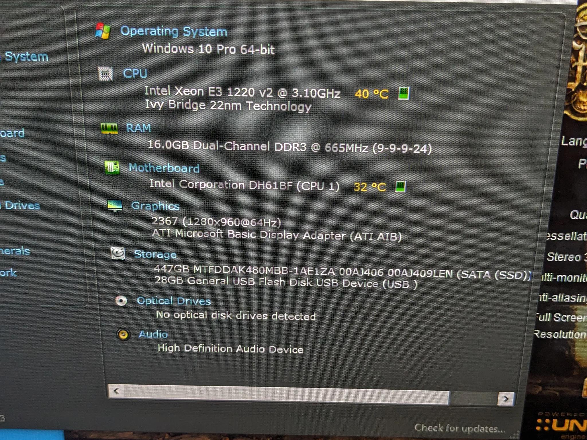 FREE SHIP|| "Collapsed Sun"|| Xeon 1220v2 (same as i5-3450), 16GB RAM, HD 6970 2GB, 480GB SSD, Win10