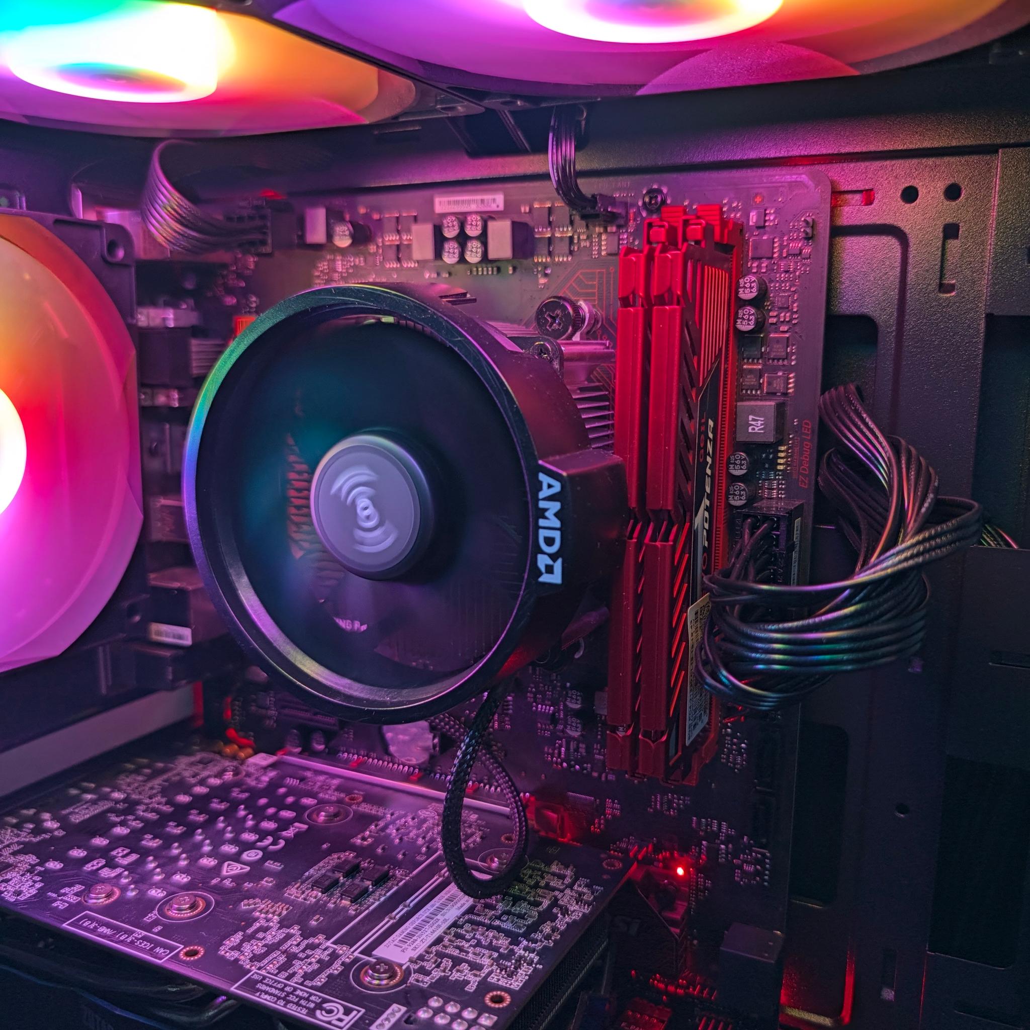 GTX 1660 Ti 6GB | Ryzen 5 2600X | 16GB RAM | 512GB NVMe SSD Gaming PC
