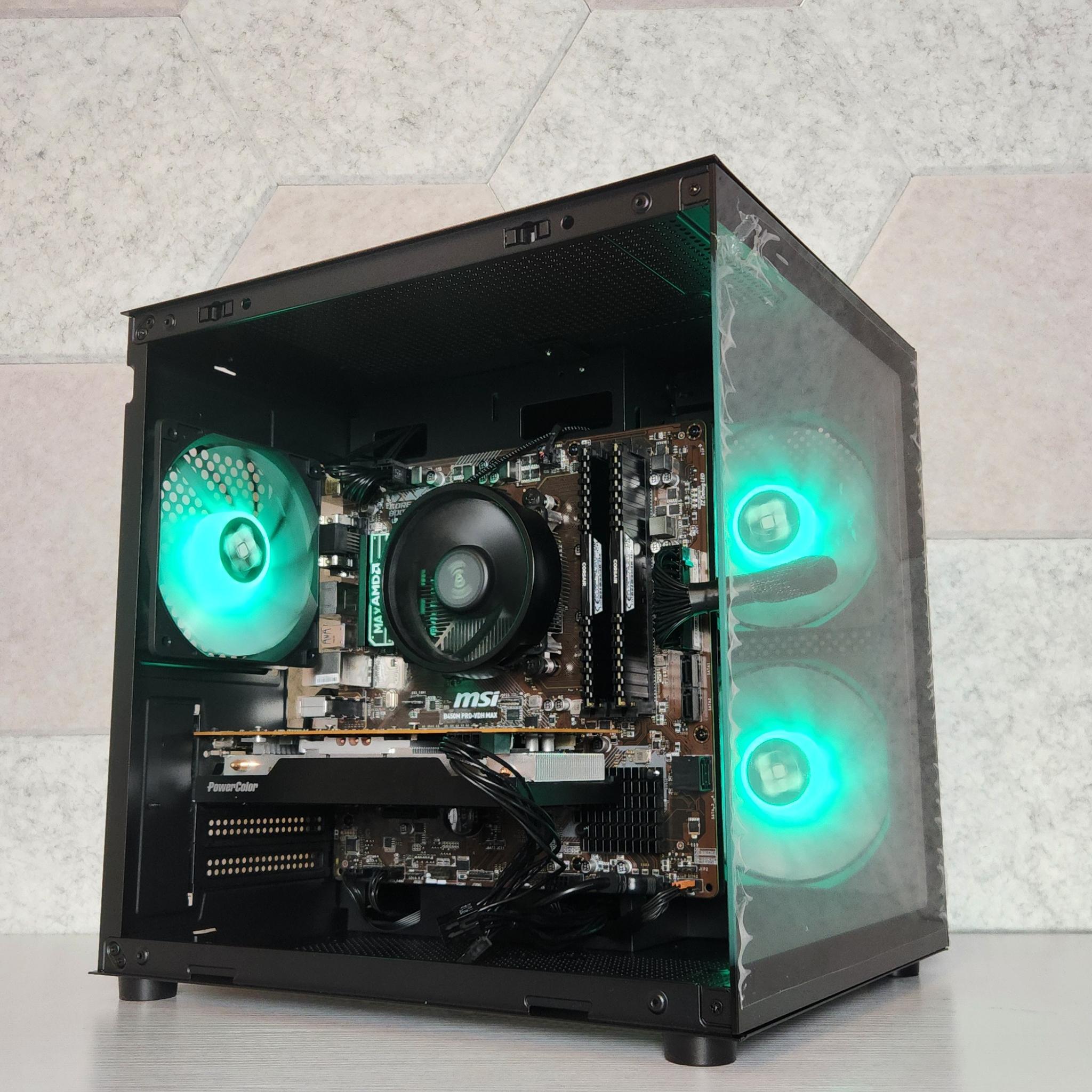 🔴⚫AMD Gaming PC | RX 6600 8GB | Ryzen 5 3600 | 16GB RAM | 1TB NVMe SSD | FREE SHIPPING | WIFI/BT