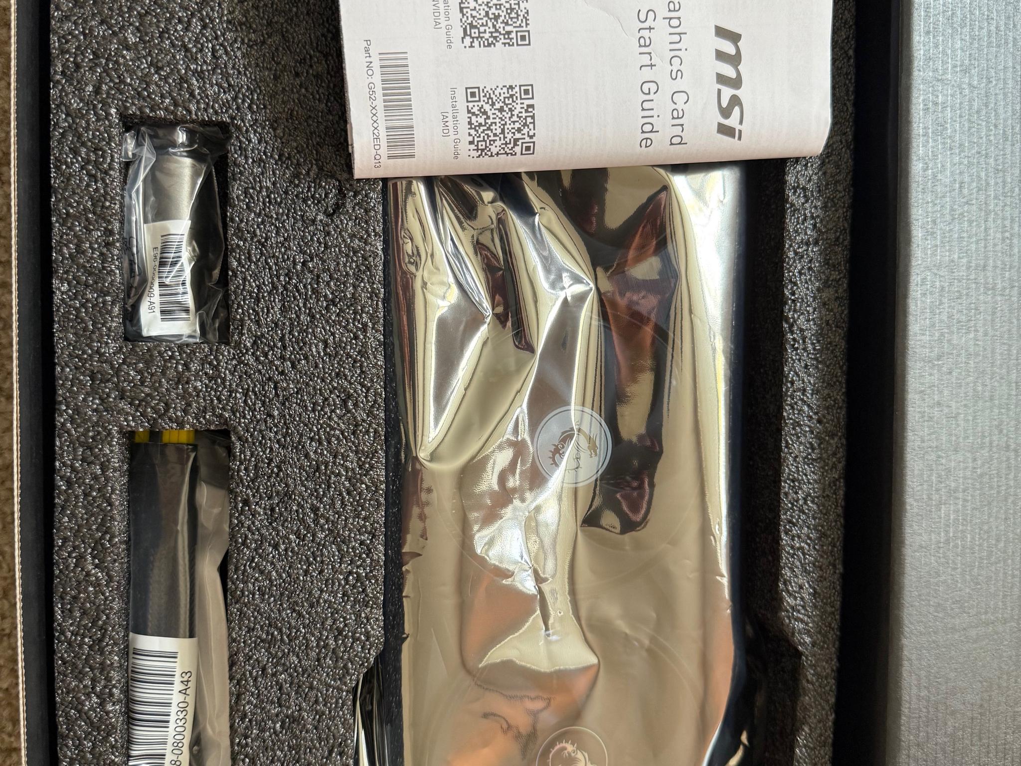 MSI NVIDIA GeForce RTX 5080 16G GAMING TRIO OC (Used - Like New)