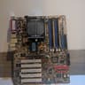 RETRO ASUS CPU Motherboard Cooler combo