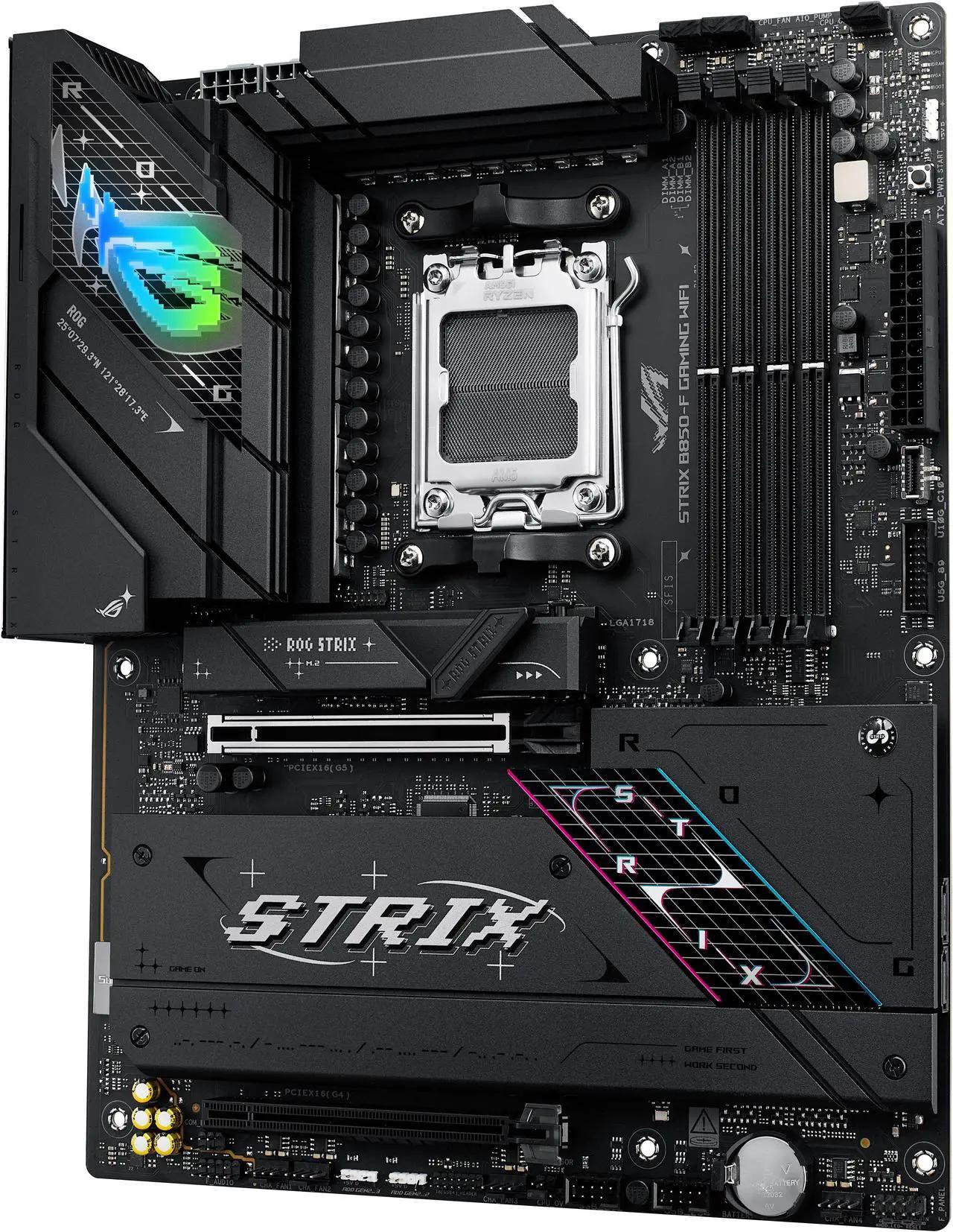 ASUS ROG STRIX B850-F GAMING WIFI AMD AM5 ATX DDR5 Desktop Motherboard